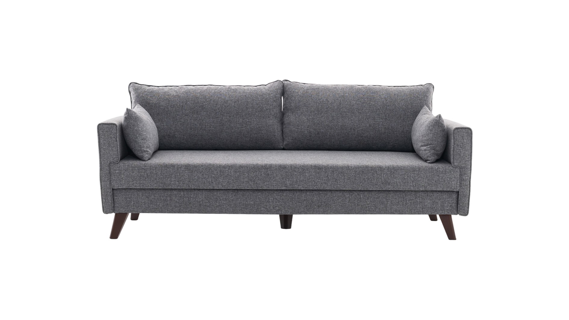 3-seater sofa grey