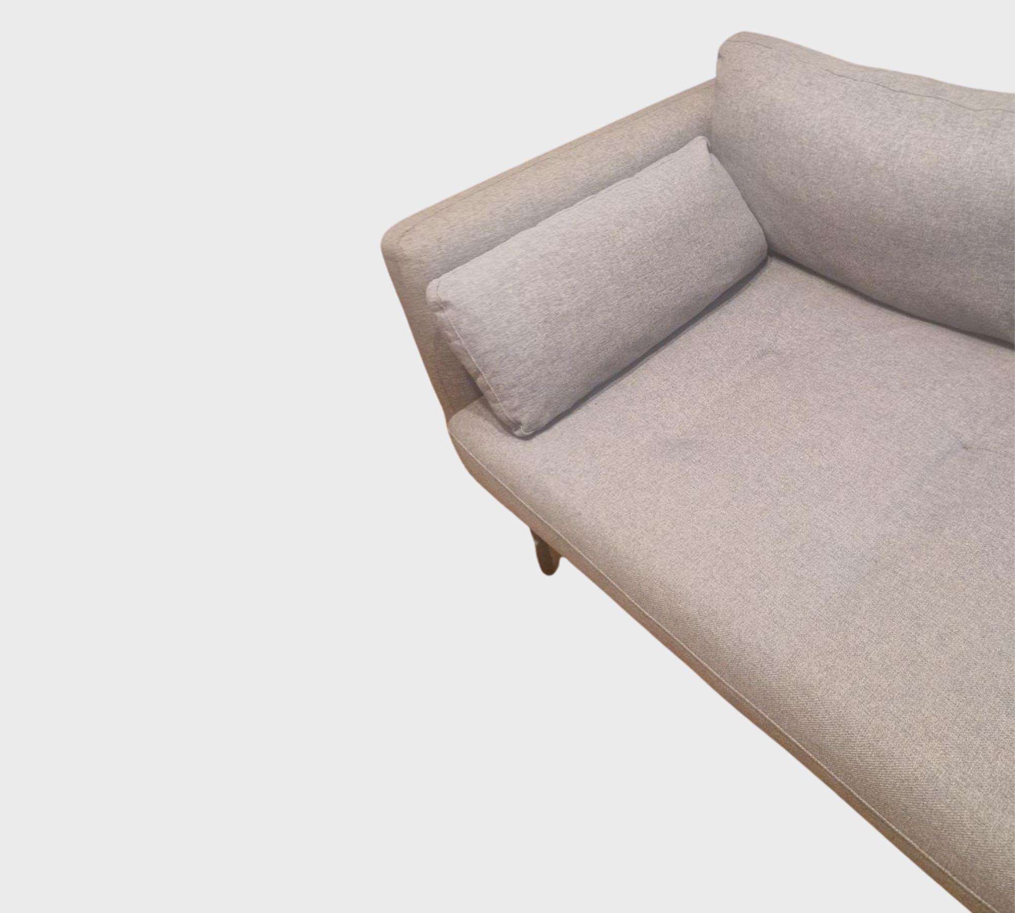 Harvey Sofa 3-Sitzer Grau