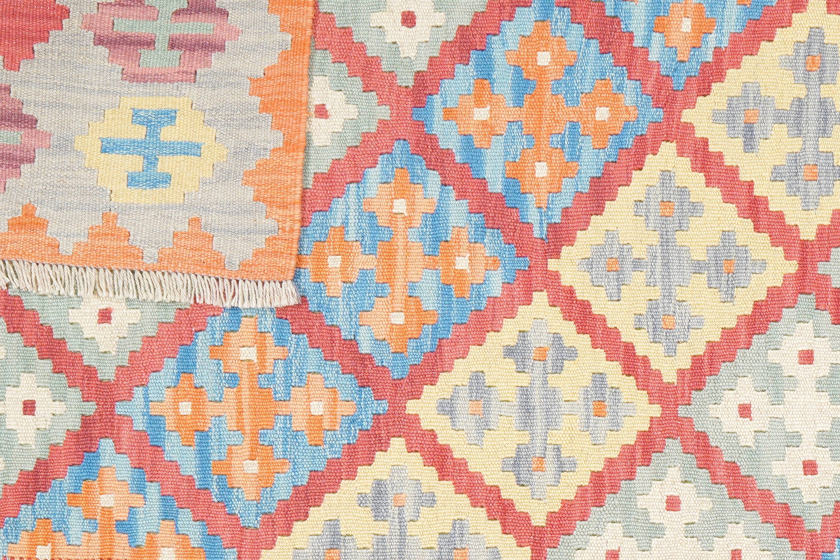 Kelim Gashgai Rug Wool Red