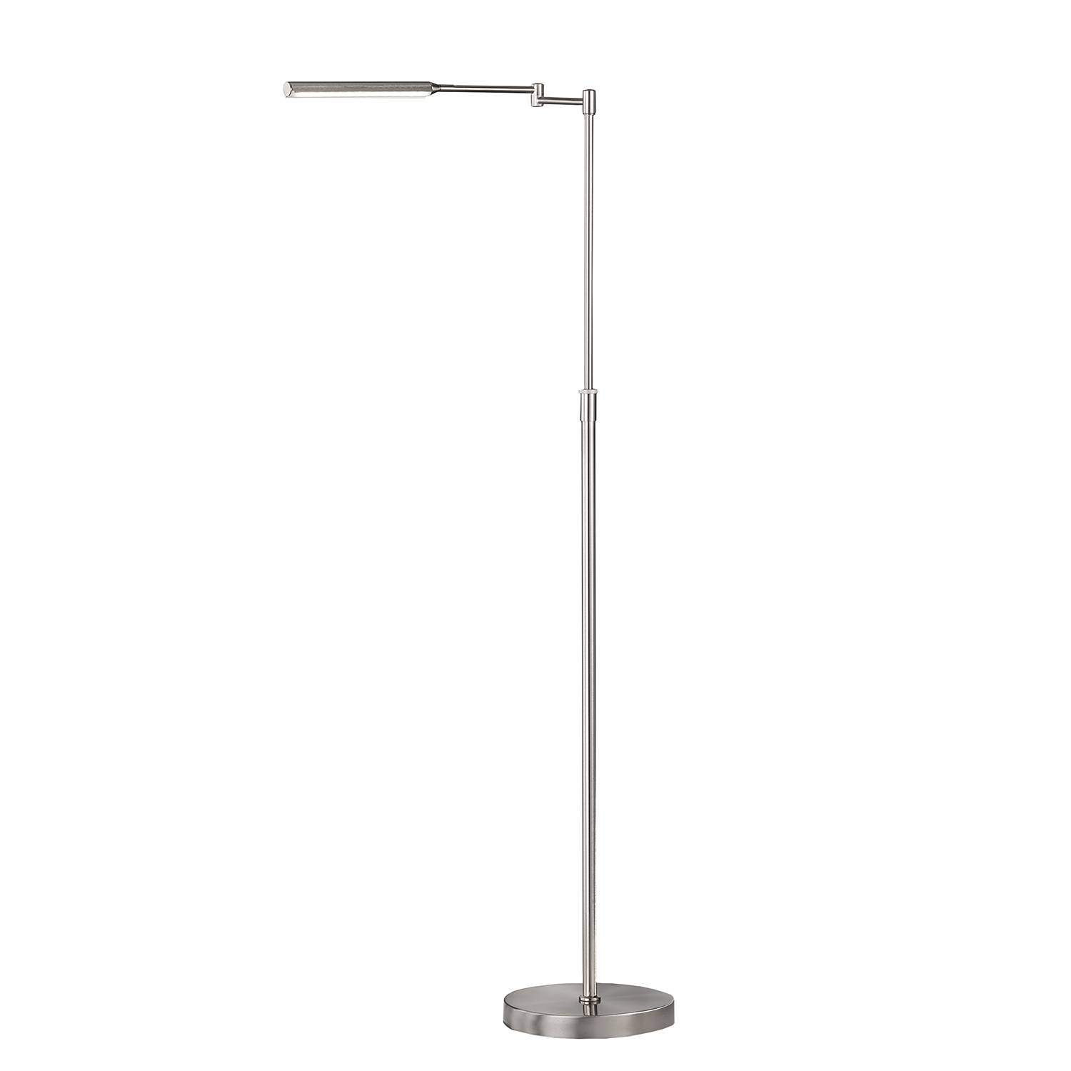 LED-Stehleuchte Atessa Silber