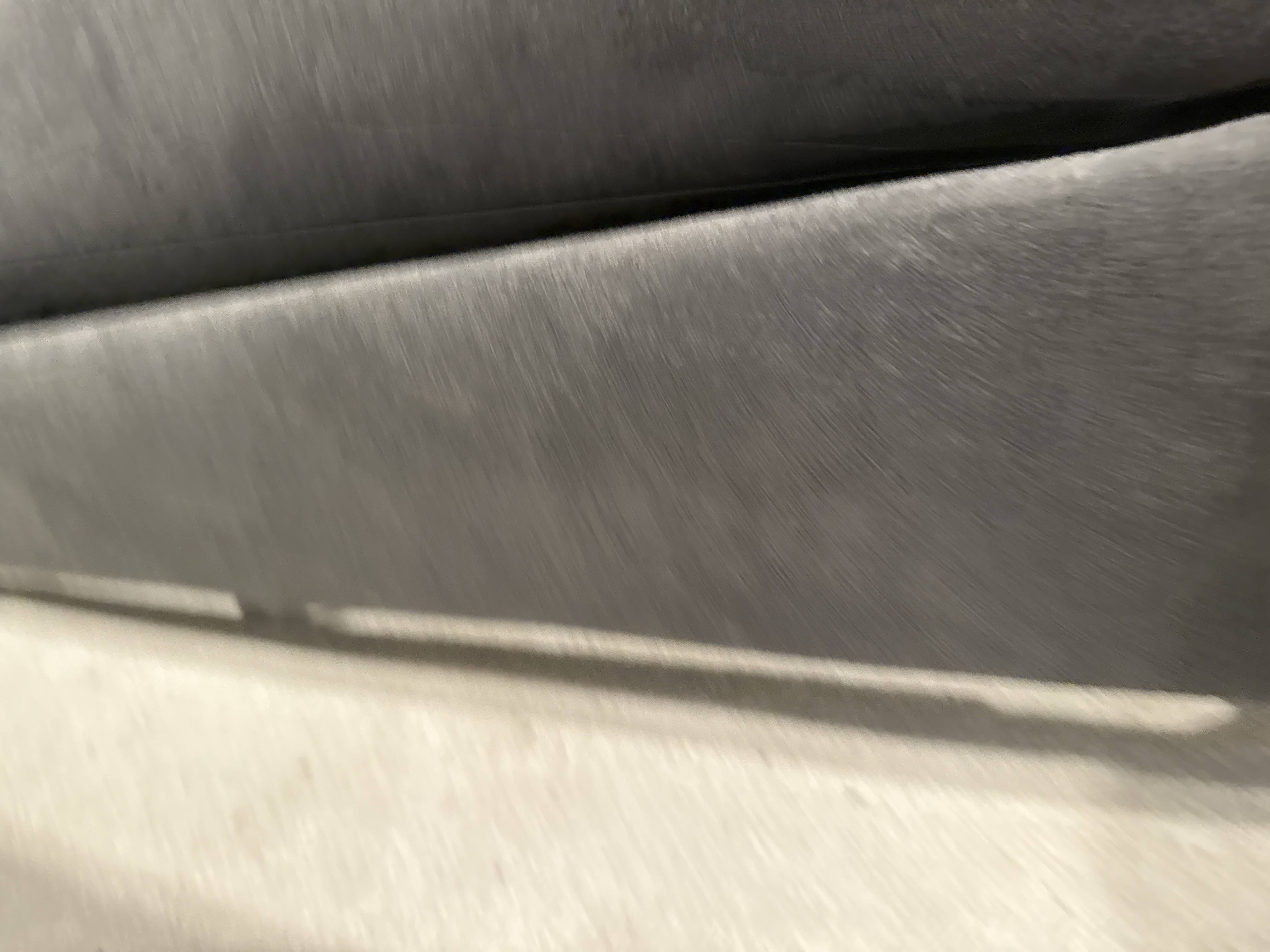 Corner sofa with sleeping function Grey