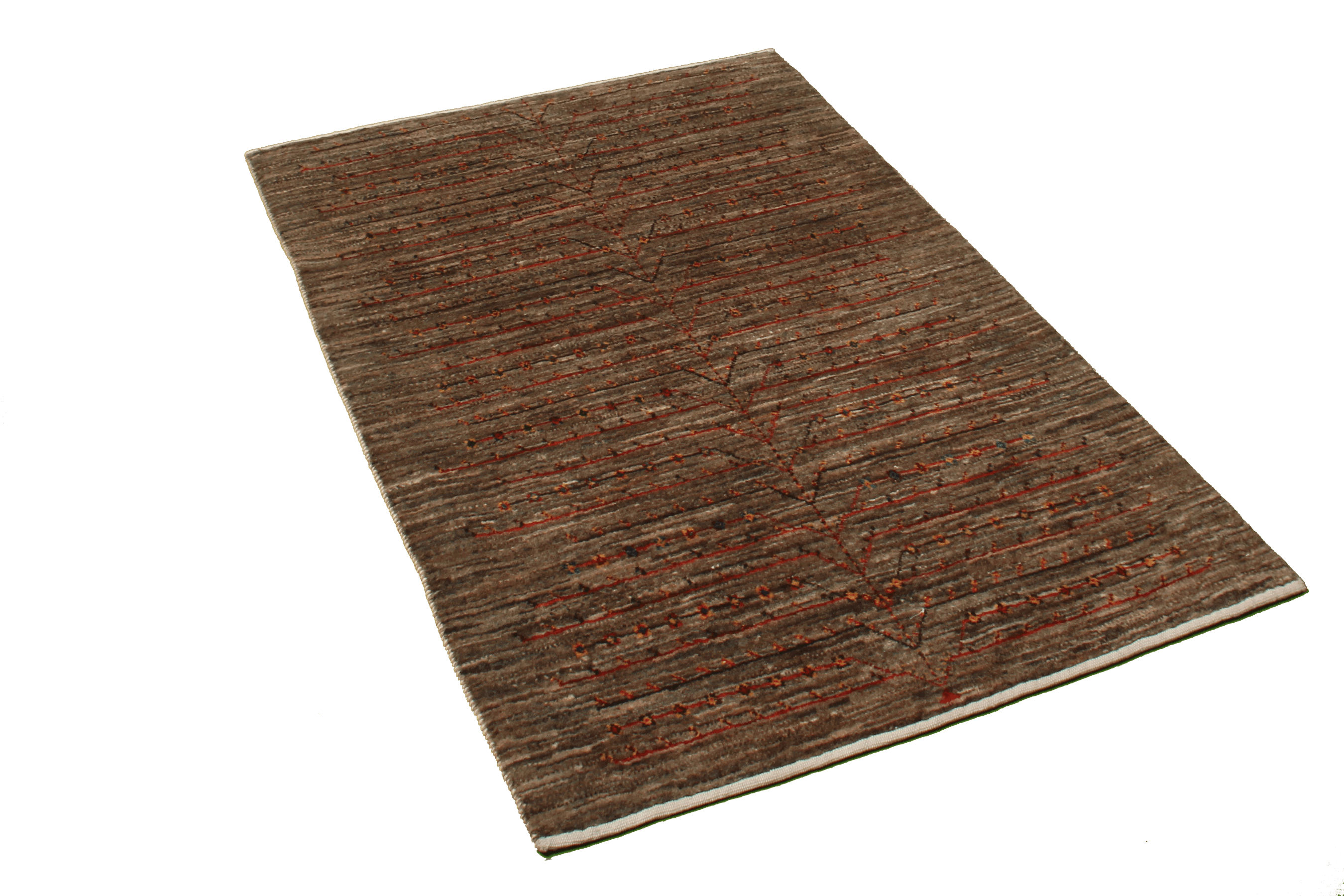 Rizbaf Gabbeh Rug Wool Brown