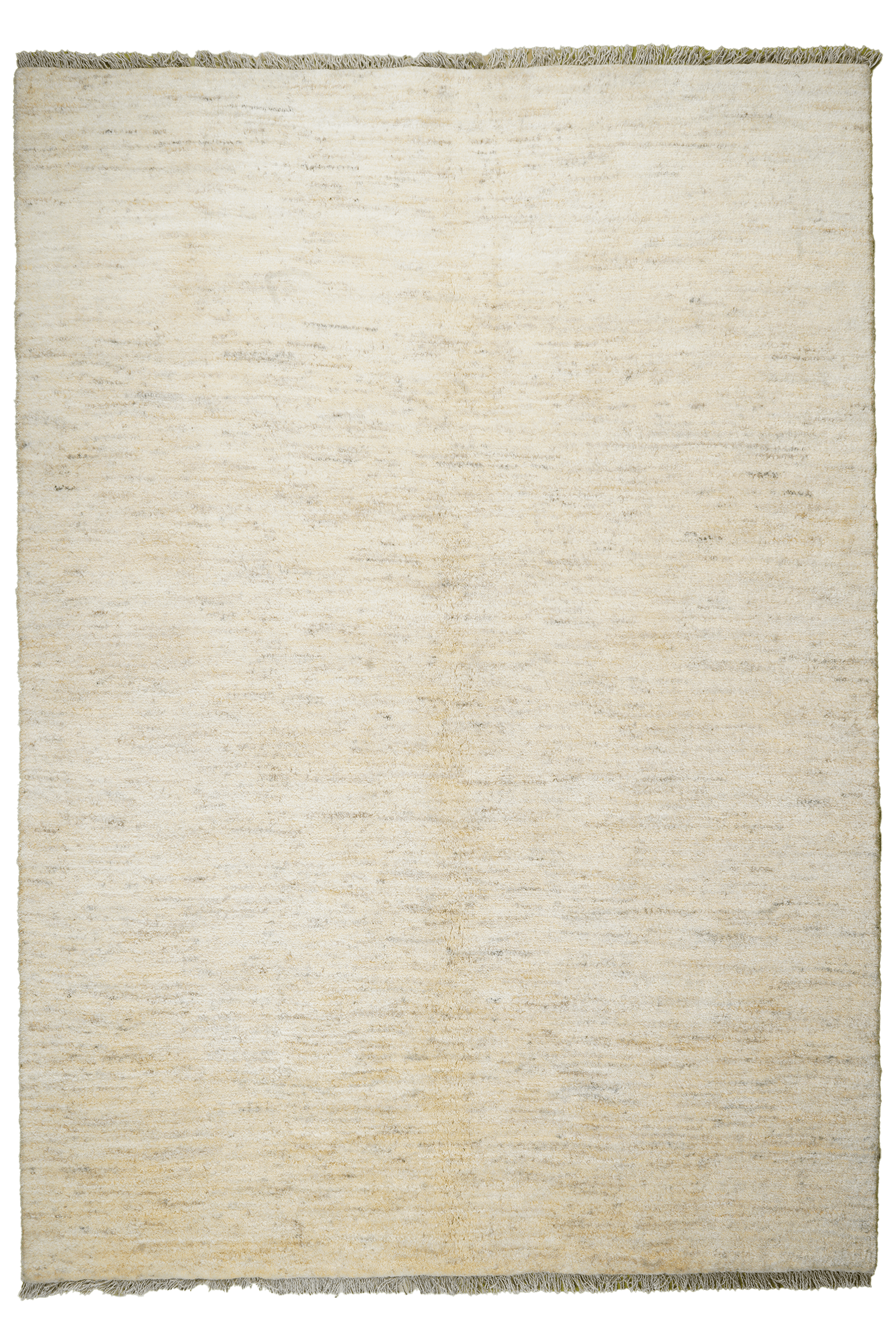 Gabbeh Teppich Wolle Beige