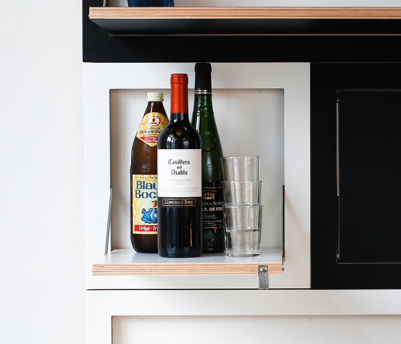 Fläpps Mensola Legno Bianco 40 x 40 cm