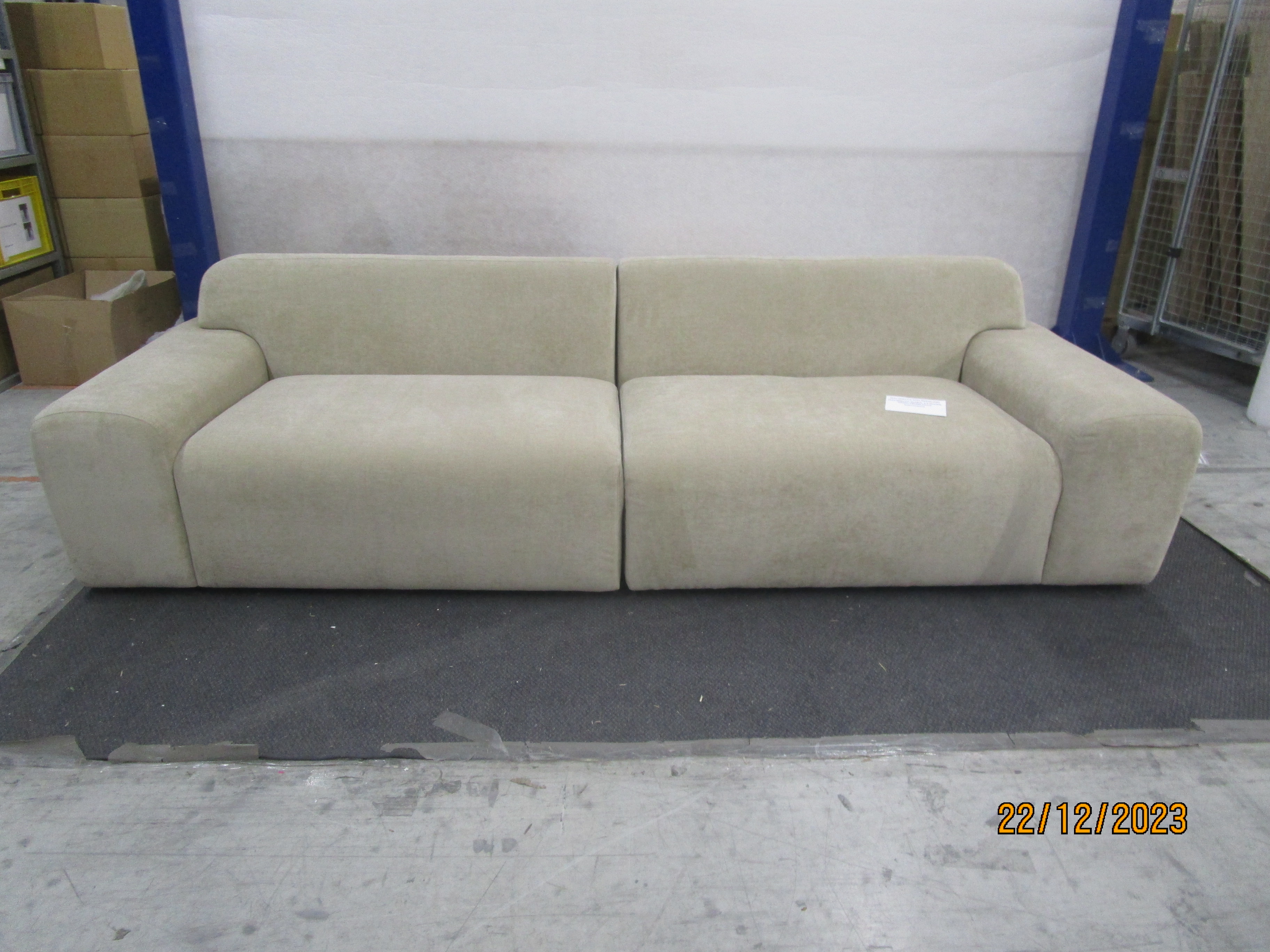 Gloria Sofa 3-Sitzer Danny Cream