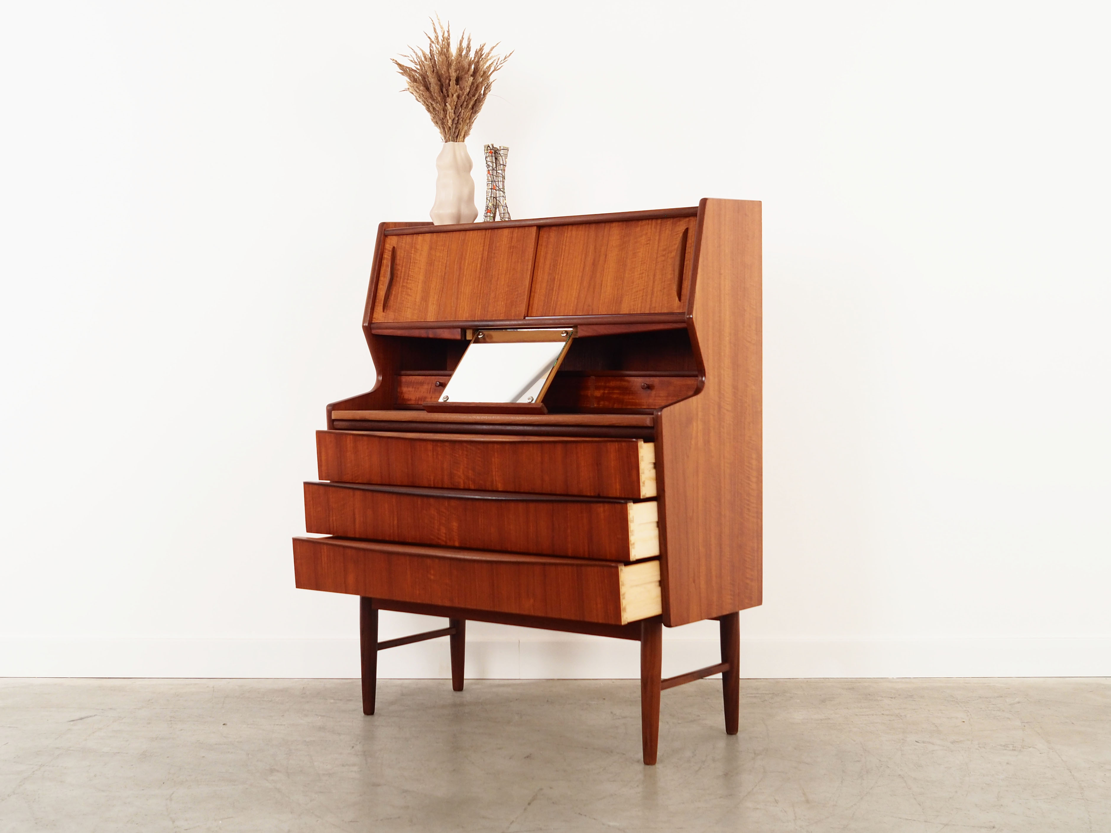 Secretary Teak wood 1970s