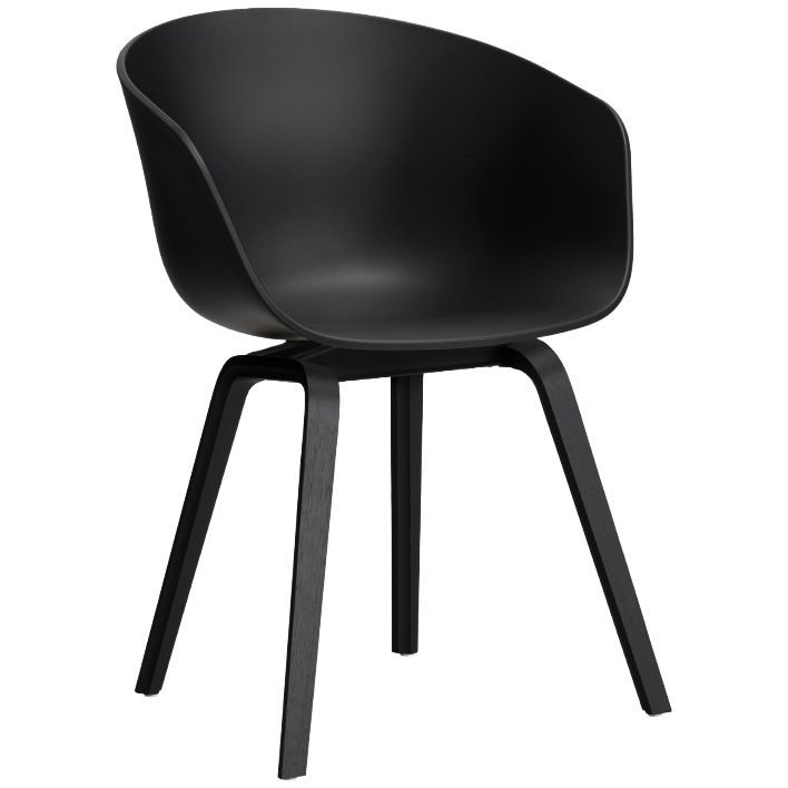 About A Chair AAC22 Stuhl Schwarz