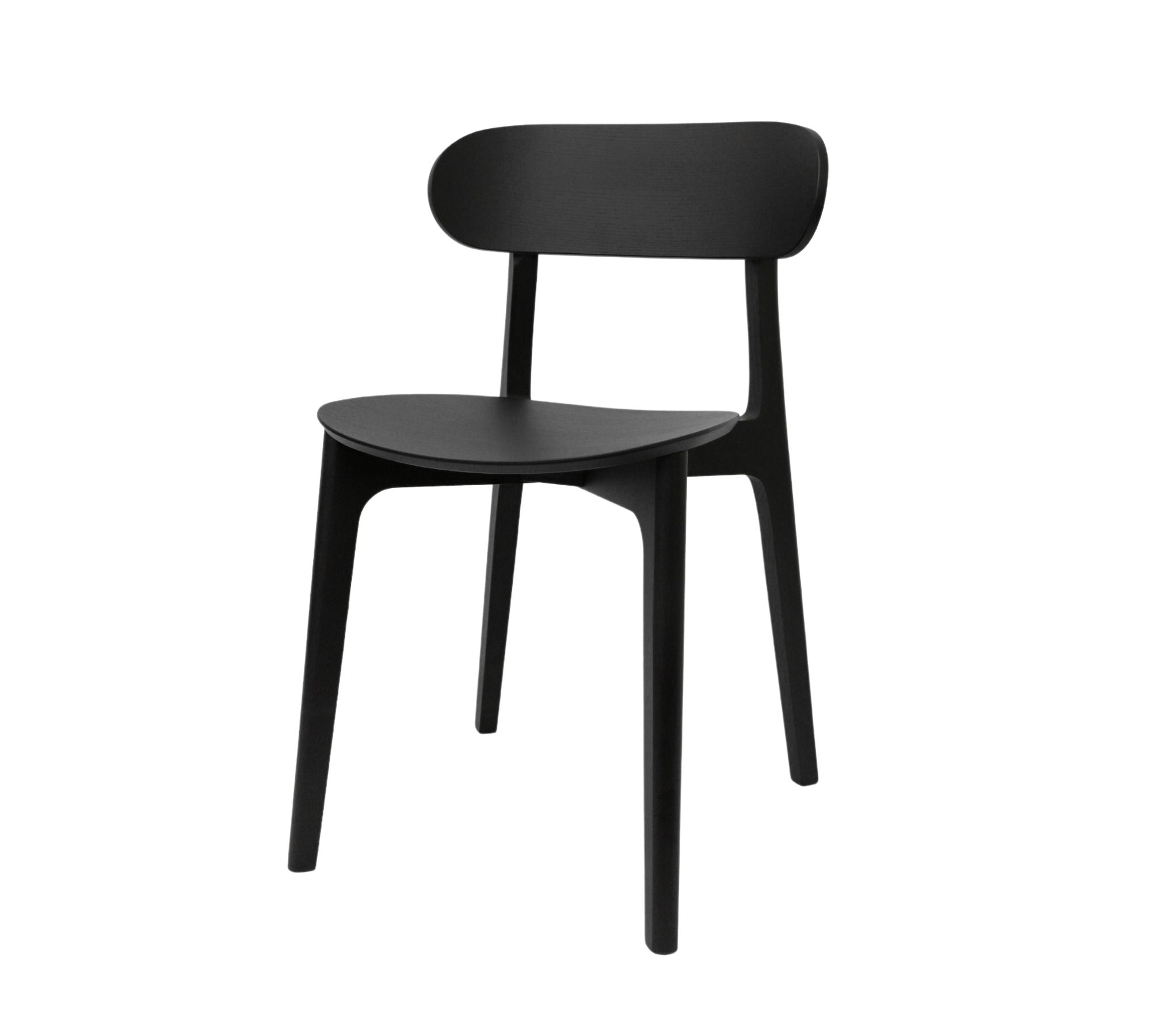 2x Gem Chair Wood Black