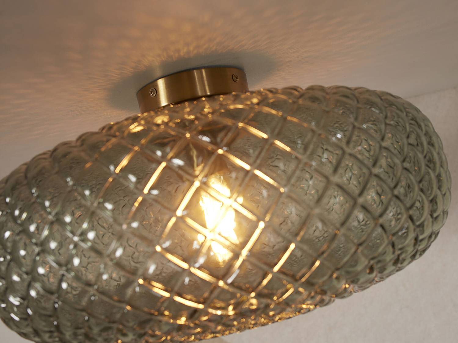 Venice Deckenleuchte Glas 1-flammig