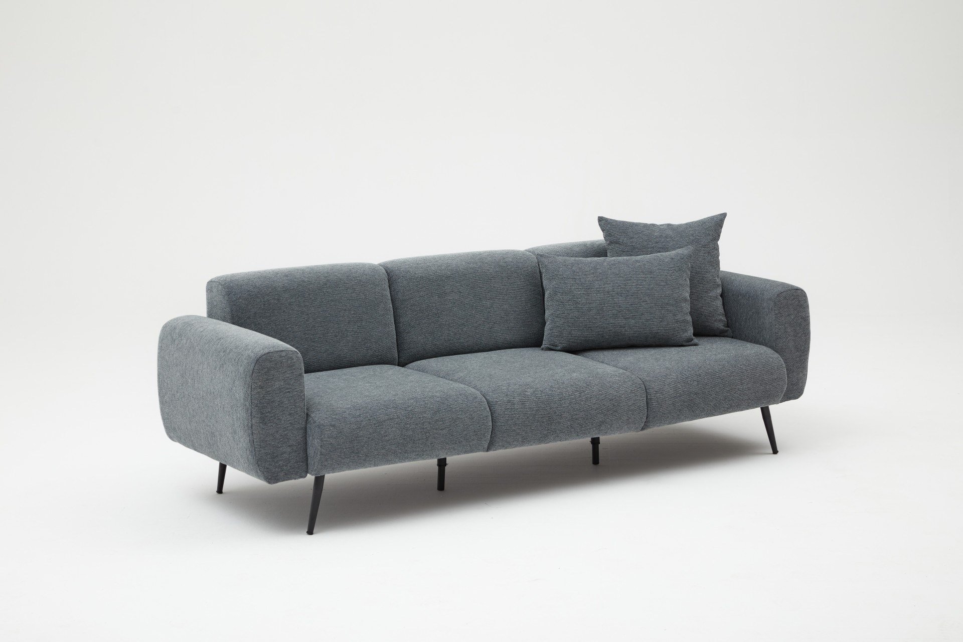 Side Sofa 3-Sitzer Anthrazit