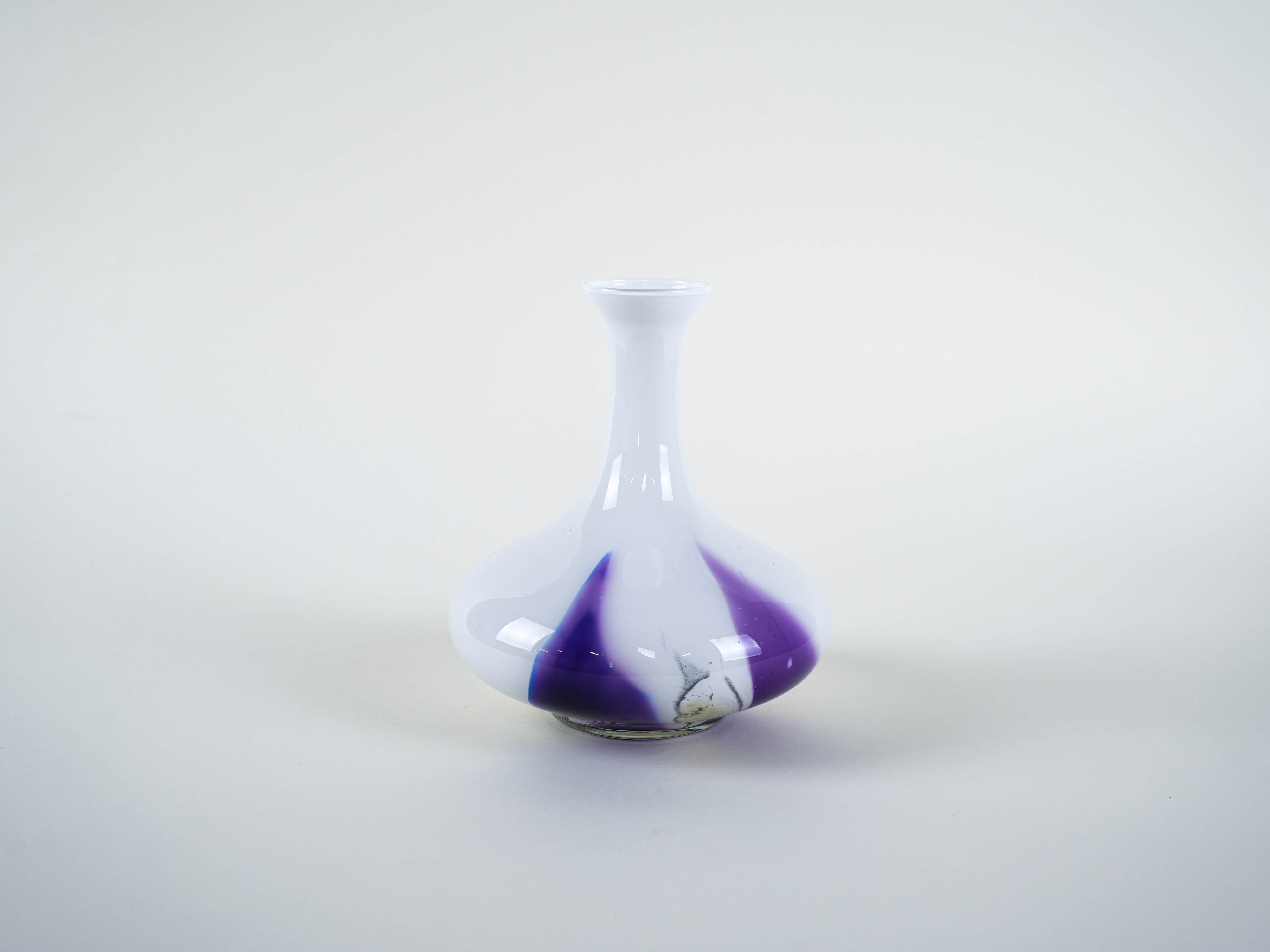 Glass vase 1970s