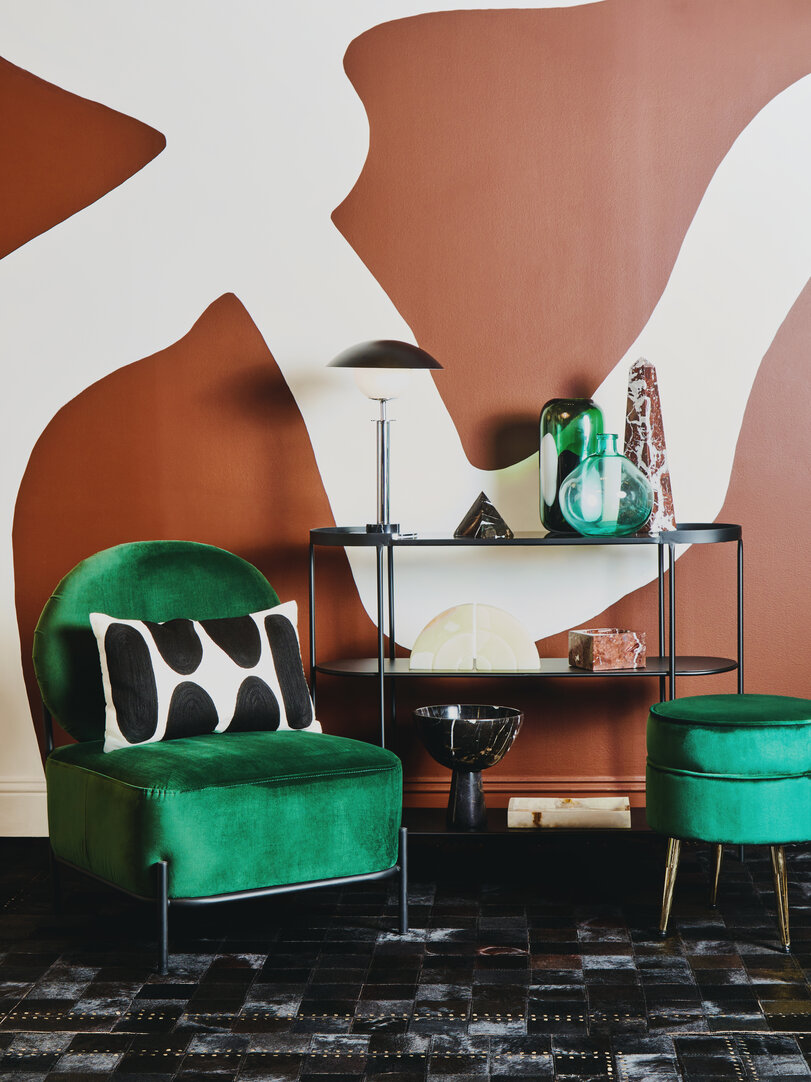 Salmo Quadratische Schale Marmor Rot