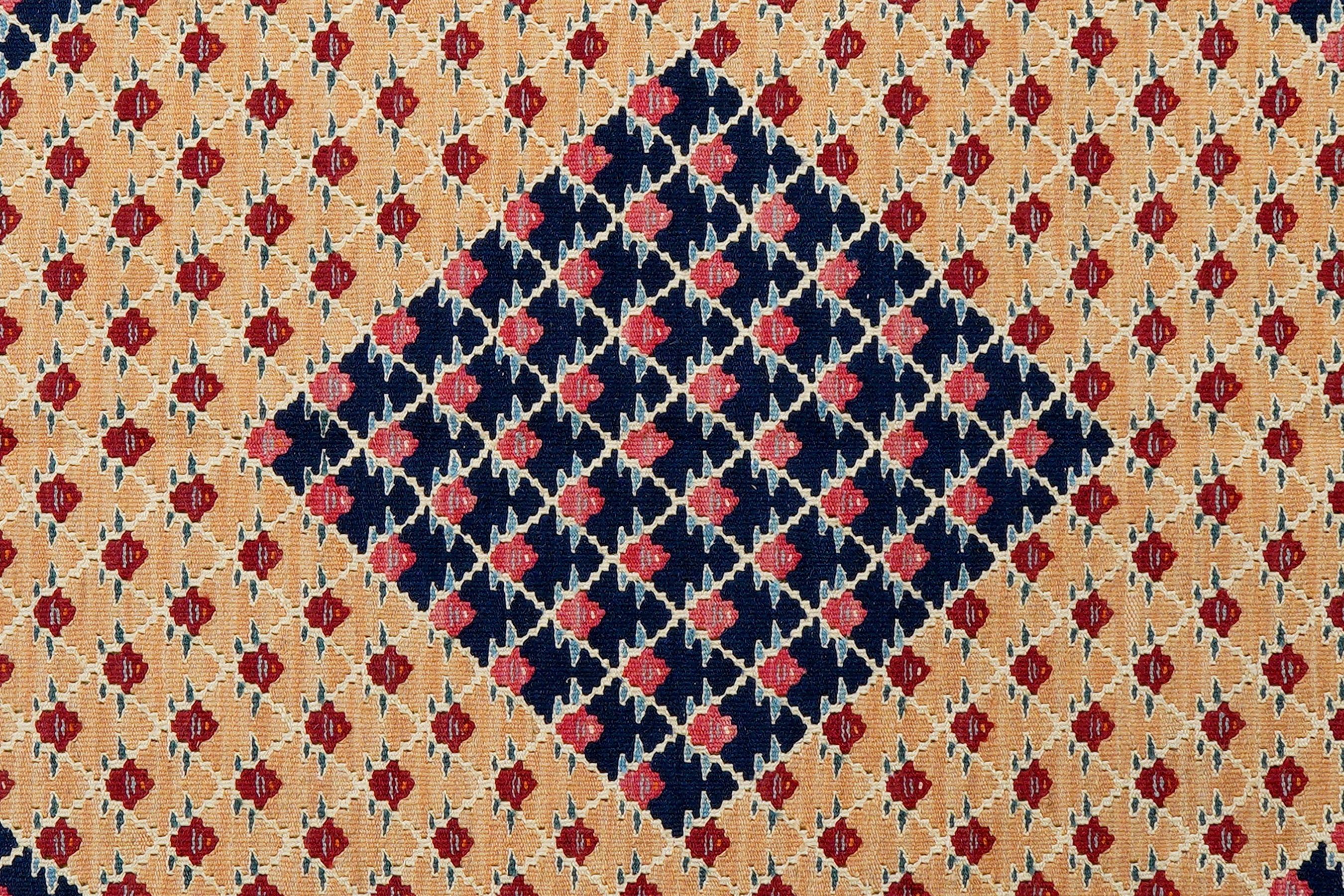 Kelim Senneh Rug Multi-colored