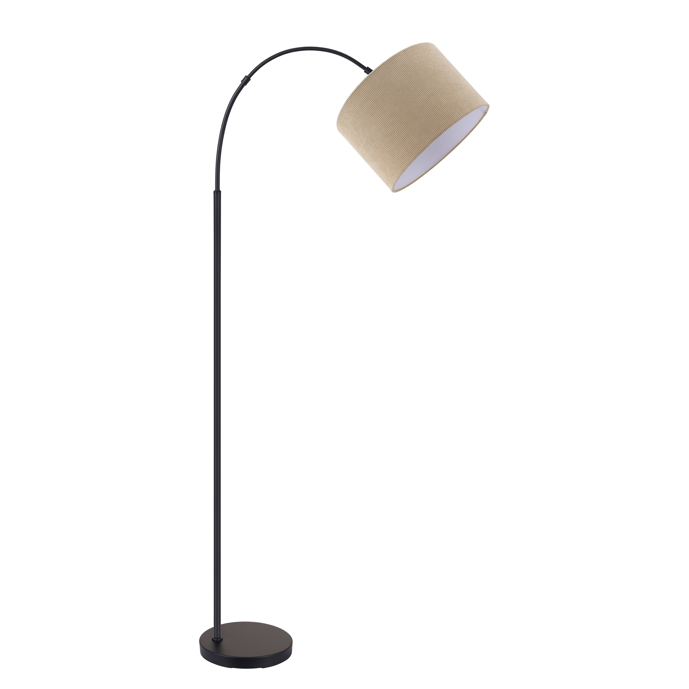 Coning Stehleuchte 1-flammig Samt Hellbraun 