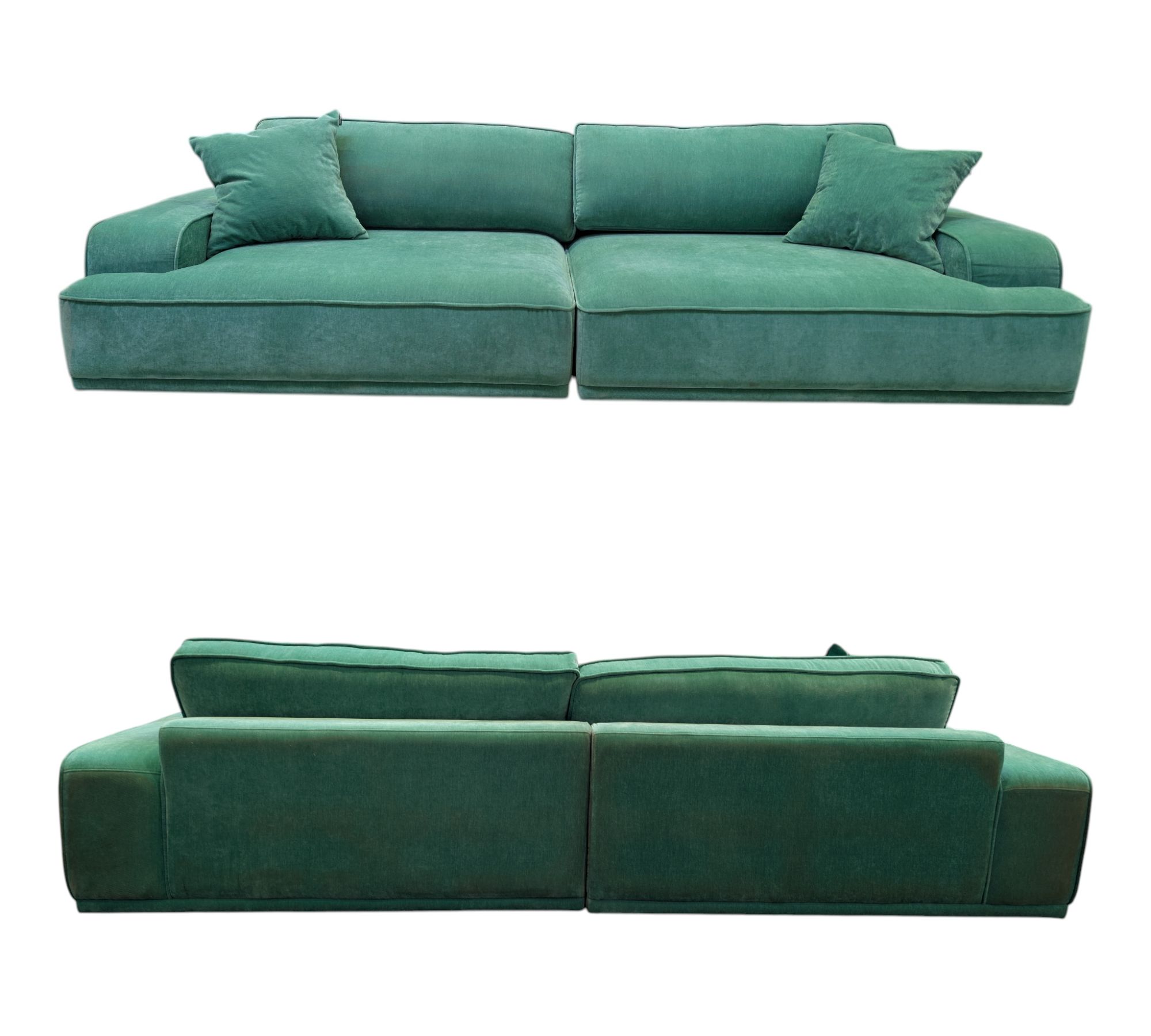 Leonora Sofa 3,5-Sitzer Moss Grass Green