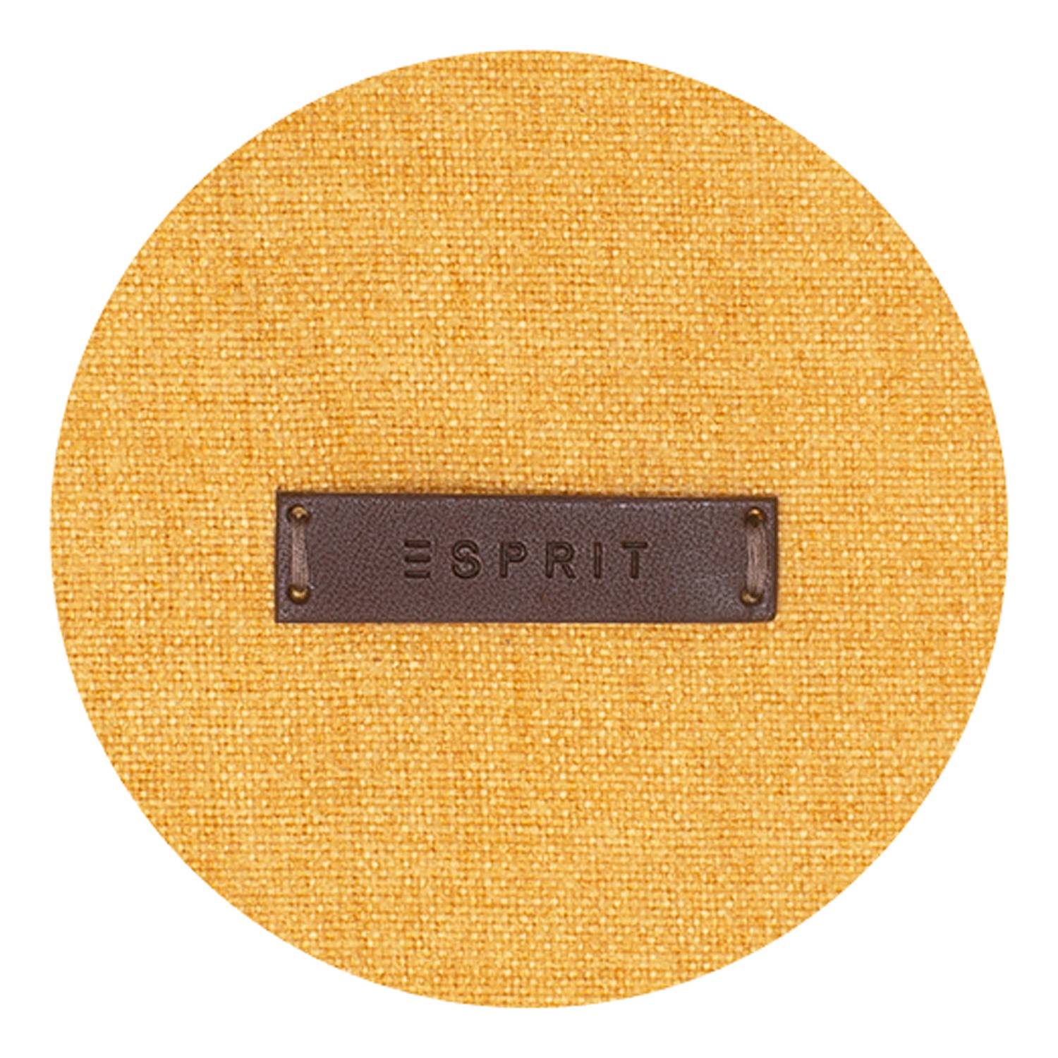 Ösenschal Harp Polyester Senfgelb