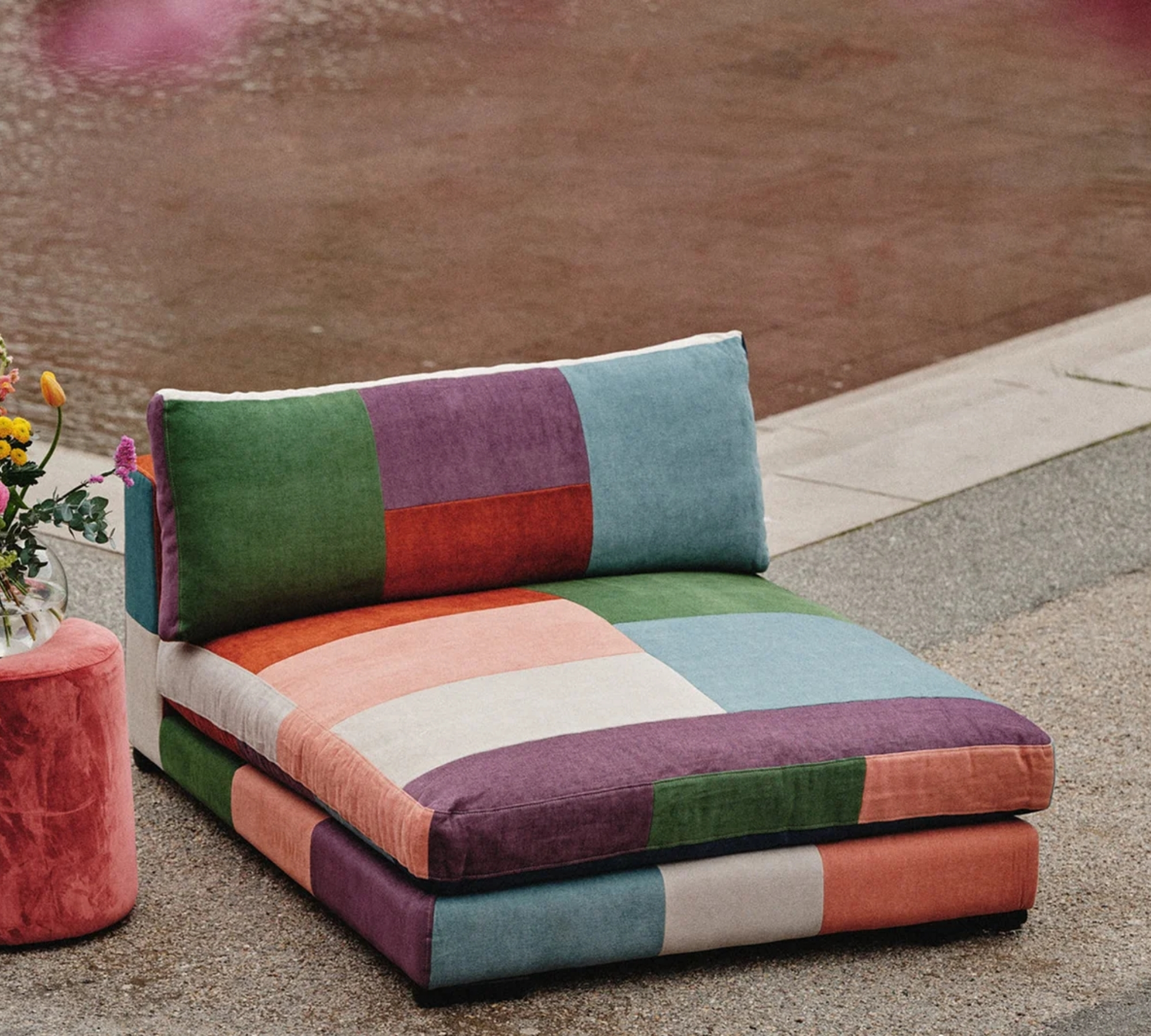 Mammuten Loveseat Sogno Creme 400