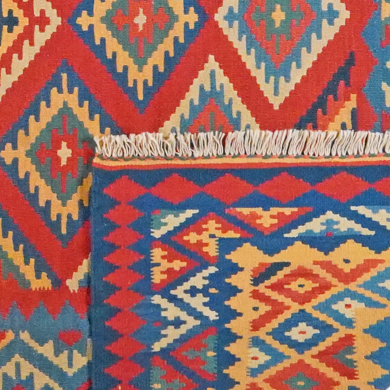 Kilim Gashgai Teppich Mehrfarbig