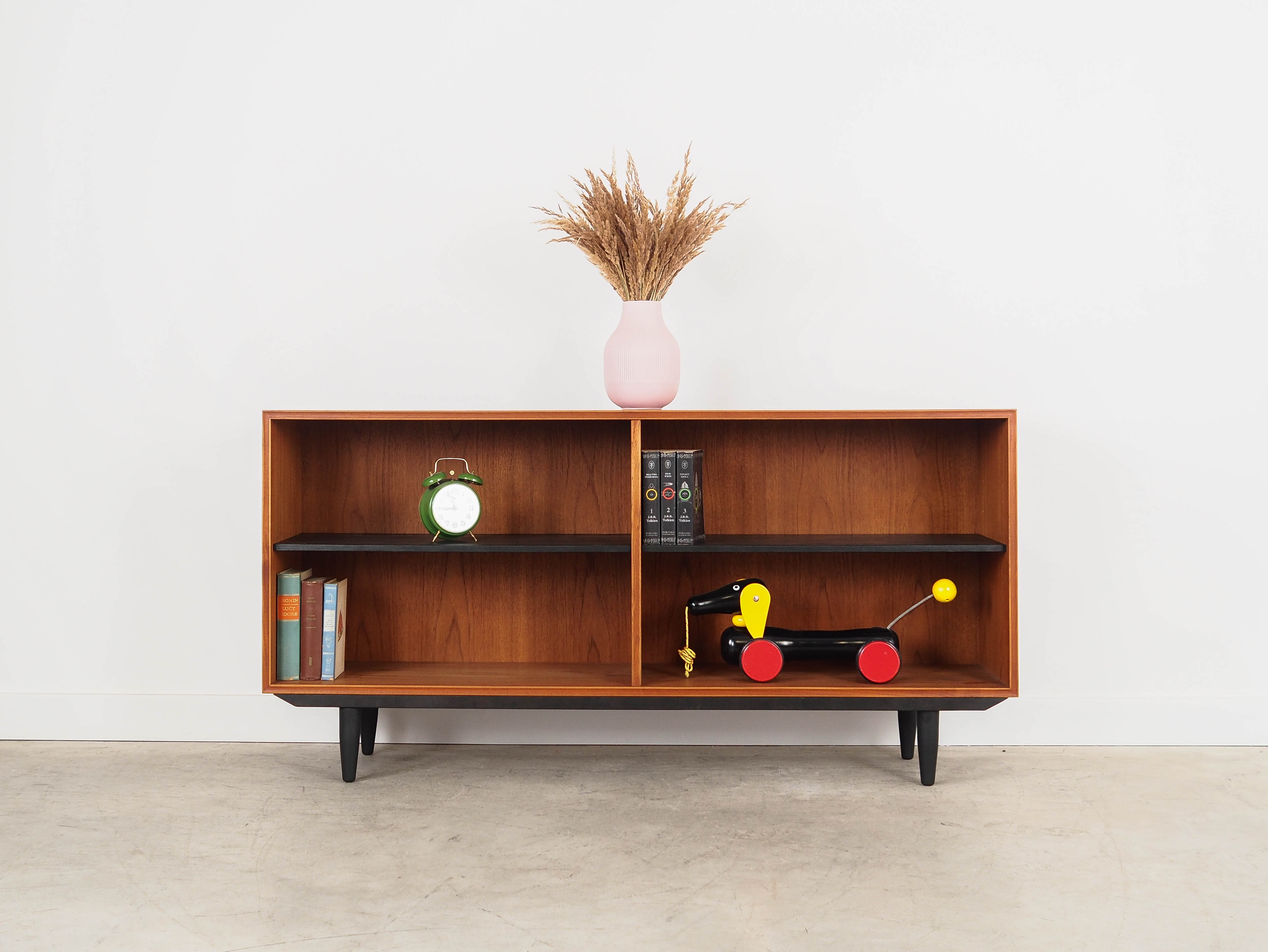 Teak-Bücherregal Braun 1970er Jahre