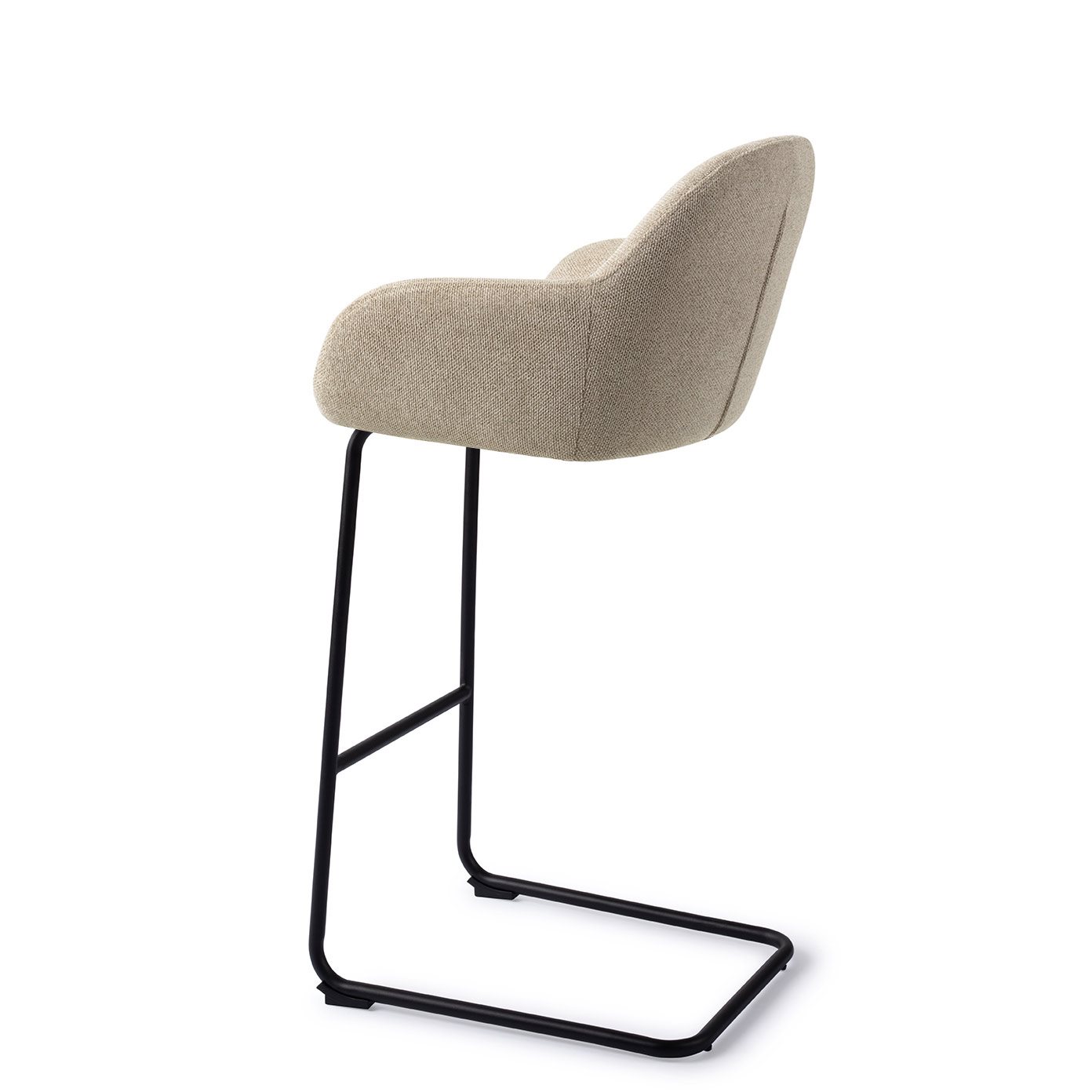 Kushi Bar stool Arch Bar HIvory Ivy