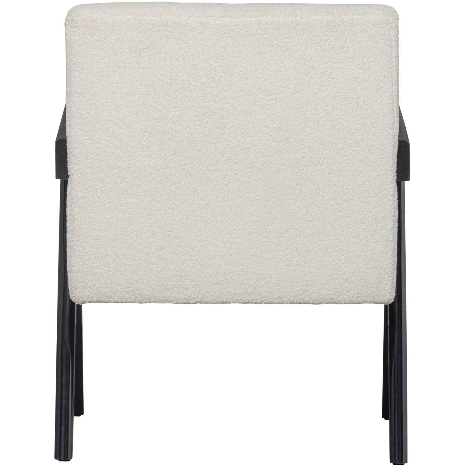 Lowie Sessel Creme Schwarz
