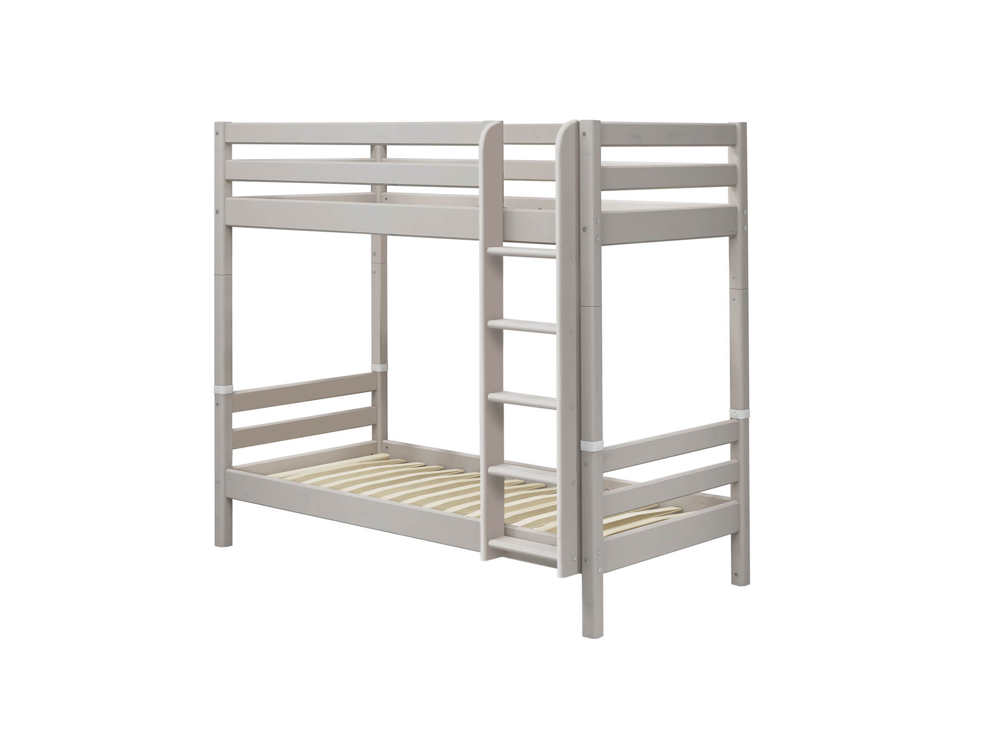 Etagenbett Leiter Holz Grau