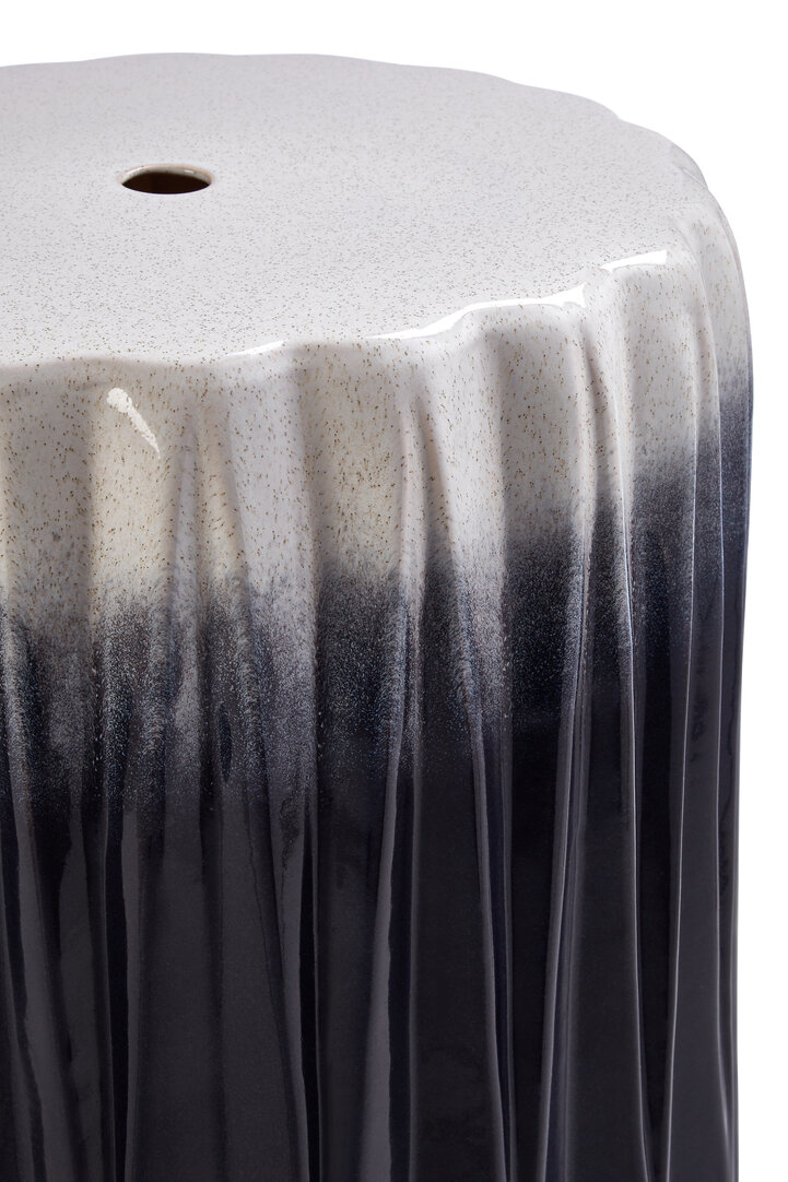 Azul Ombre Sgabello-tavolino Blu Bianco