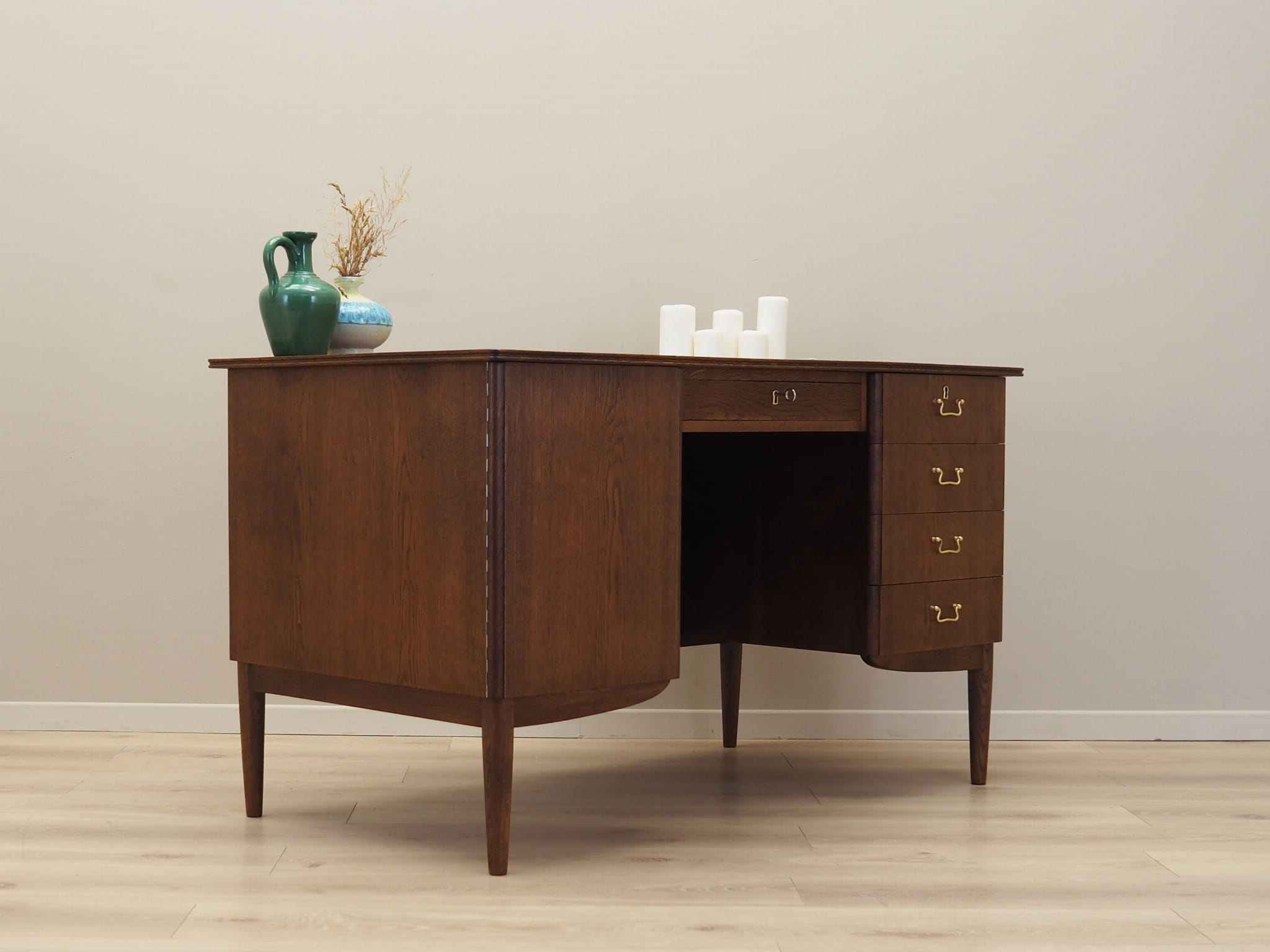 Desk Wood Brown 1970s