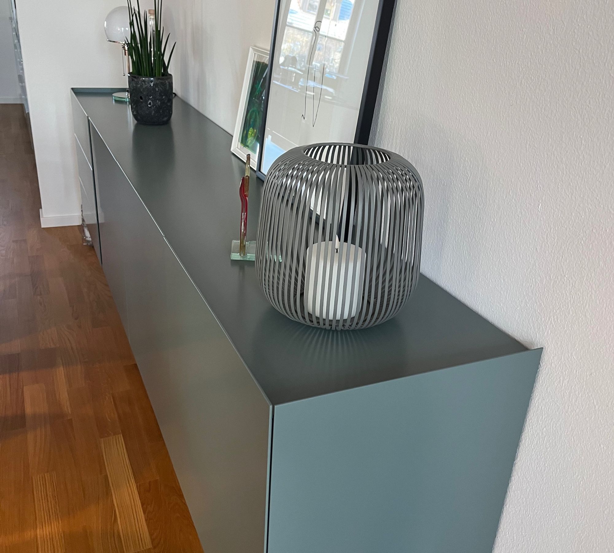 Jorel Sideboard Holz Grau