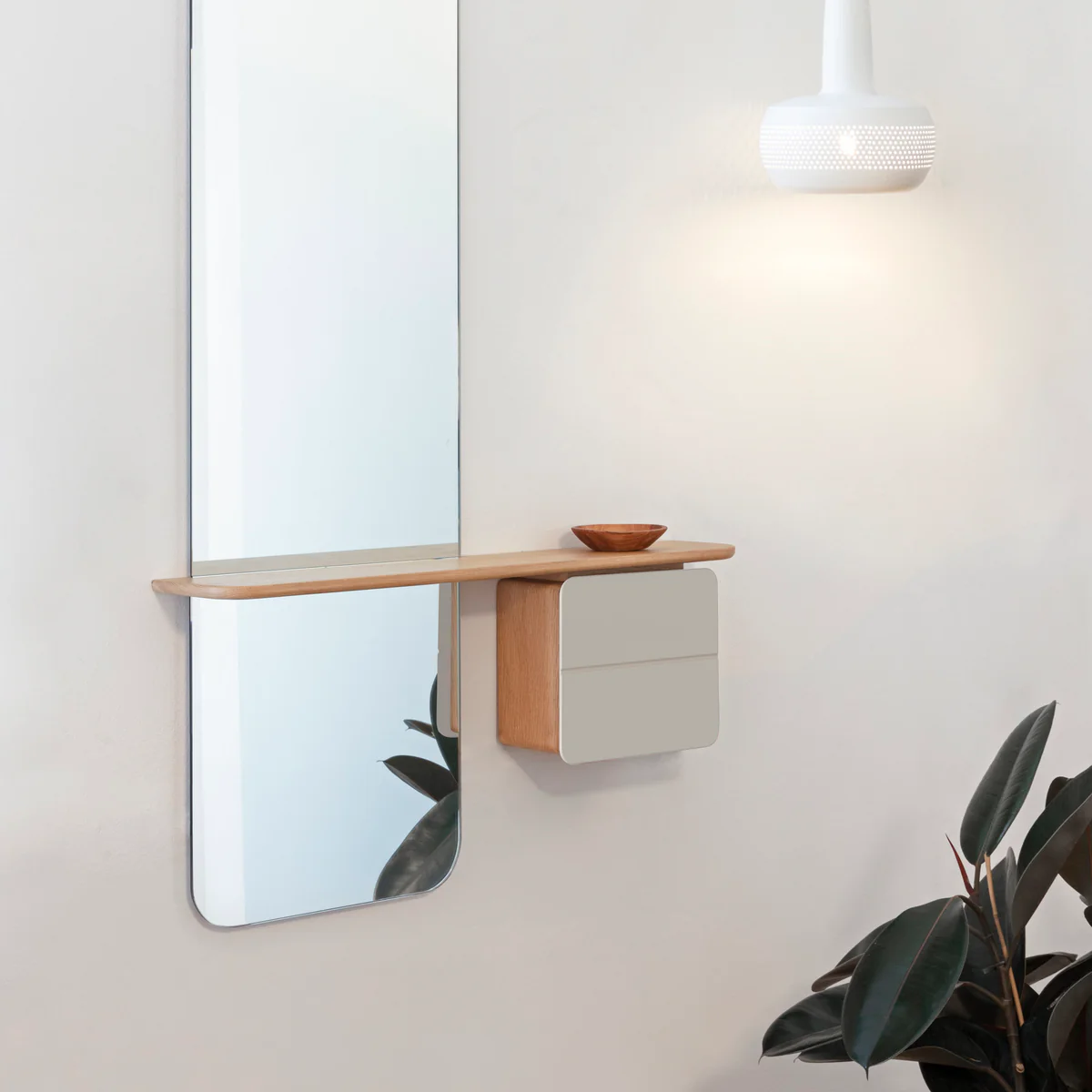 Clava Leuchte Aluminium Weiß