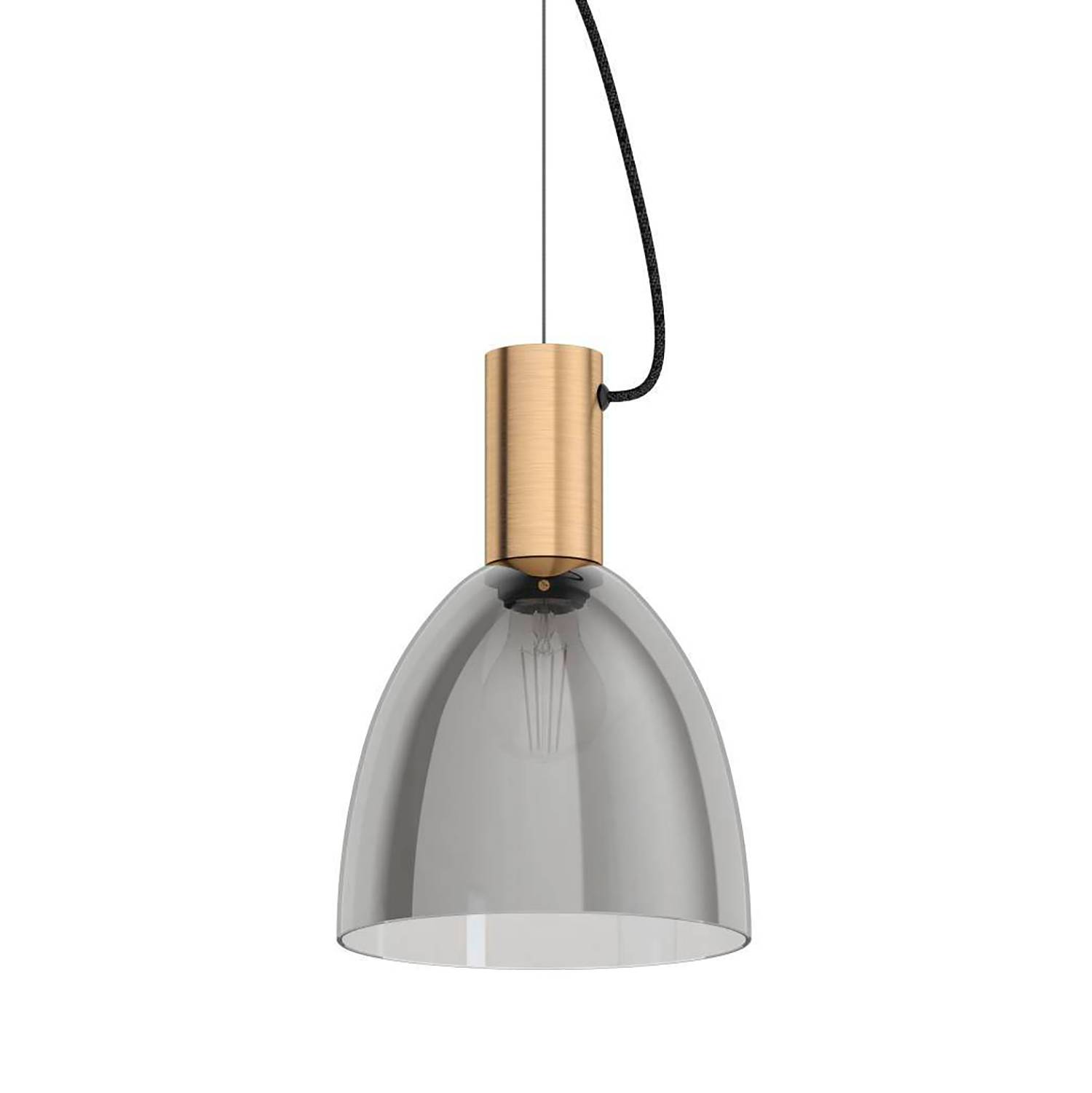 Pendant lamp Lebalio I Glass / Steel 1-light