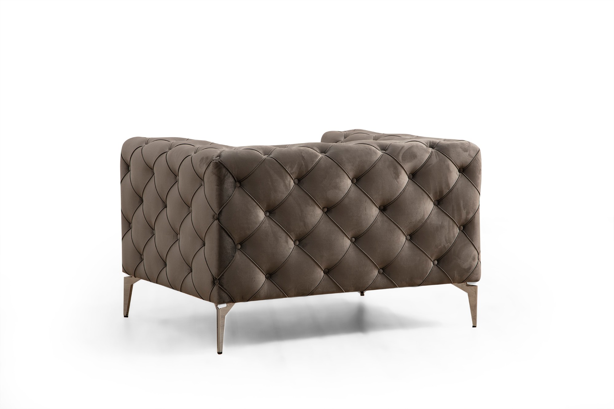 Elegant armchair Anthracite