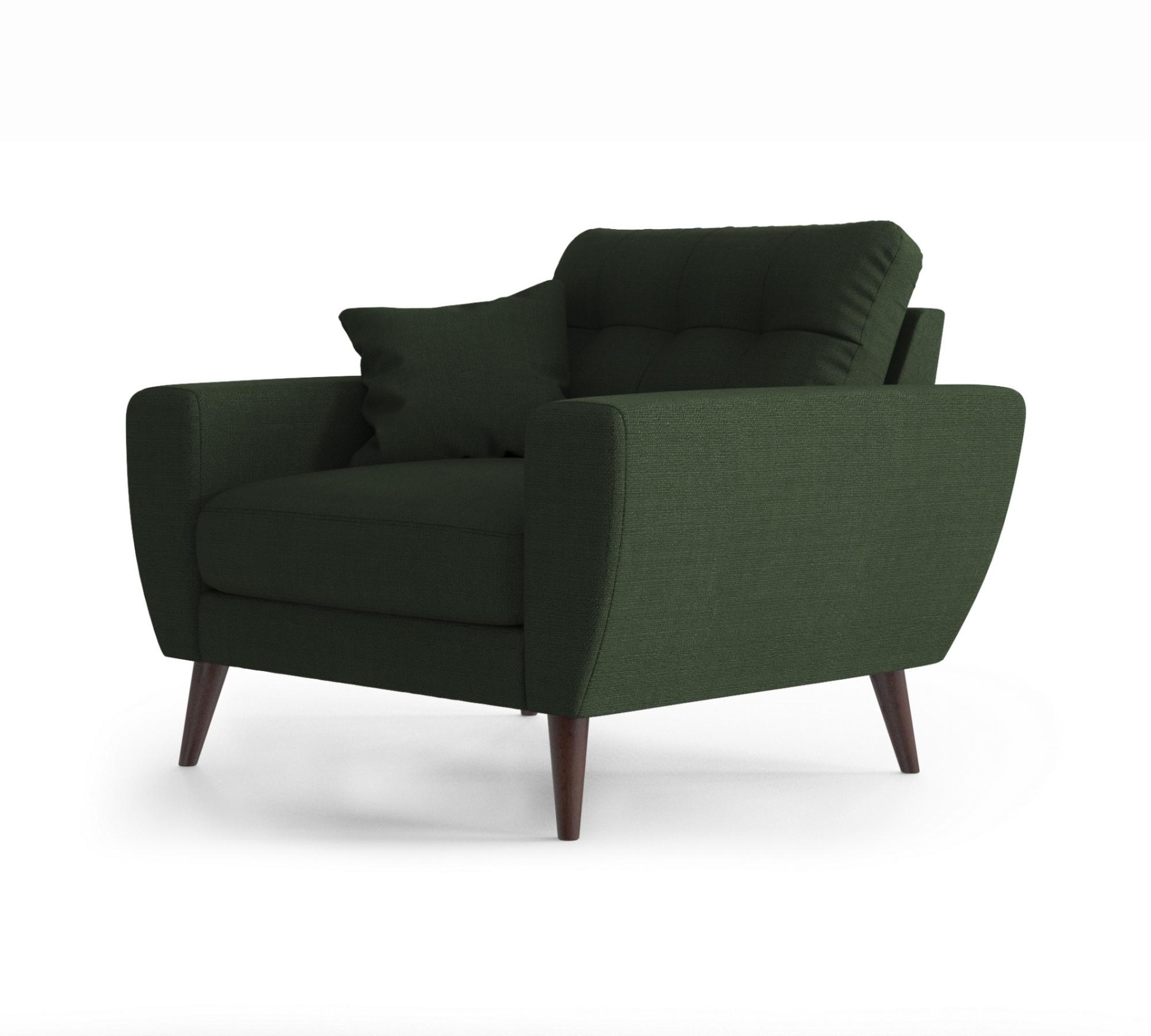 Sessel Gallieni Samt Grün 