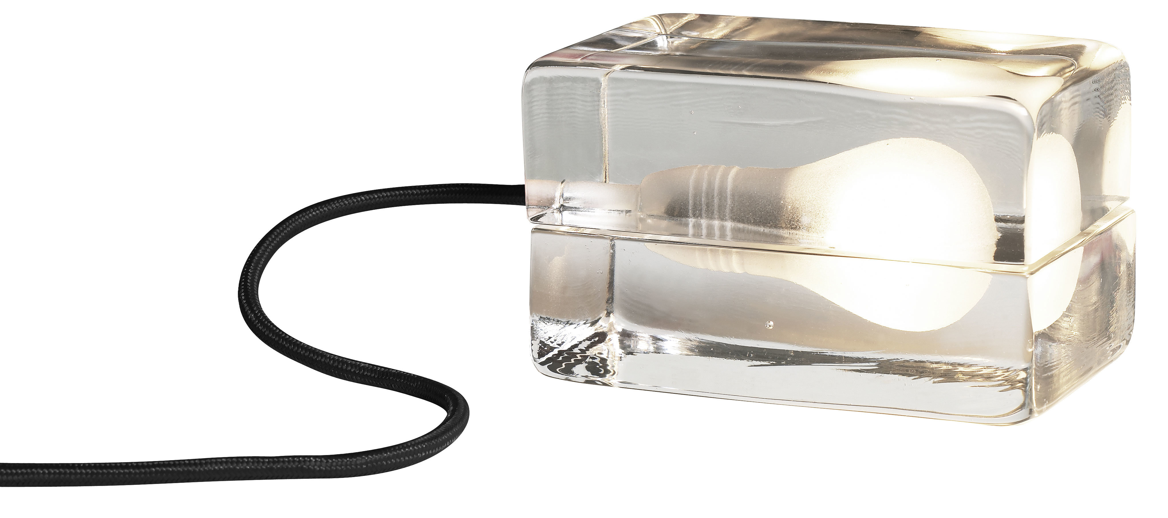 Block Lamp Schwarz