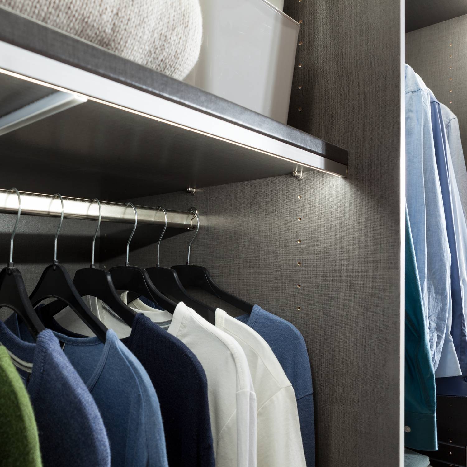 Kleiderstange SKØP Aluminium Breite: 88 cm