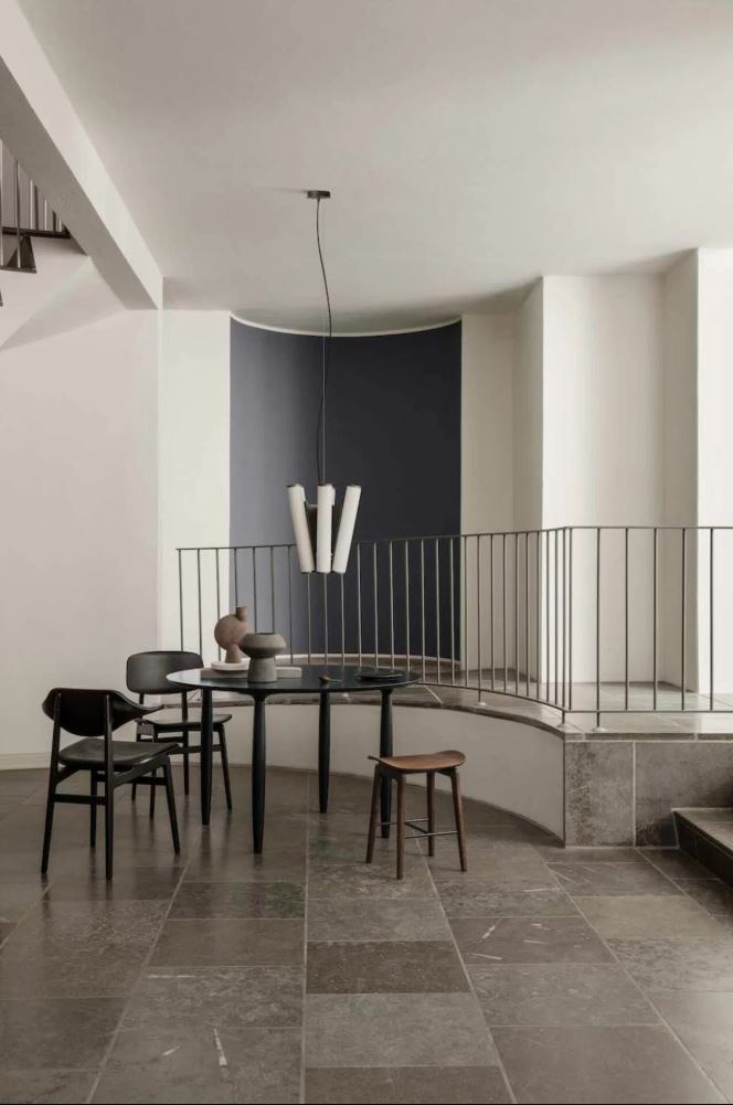 Deco Pendelleuchte Opalglas Eisen Ø40 cm