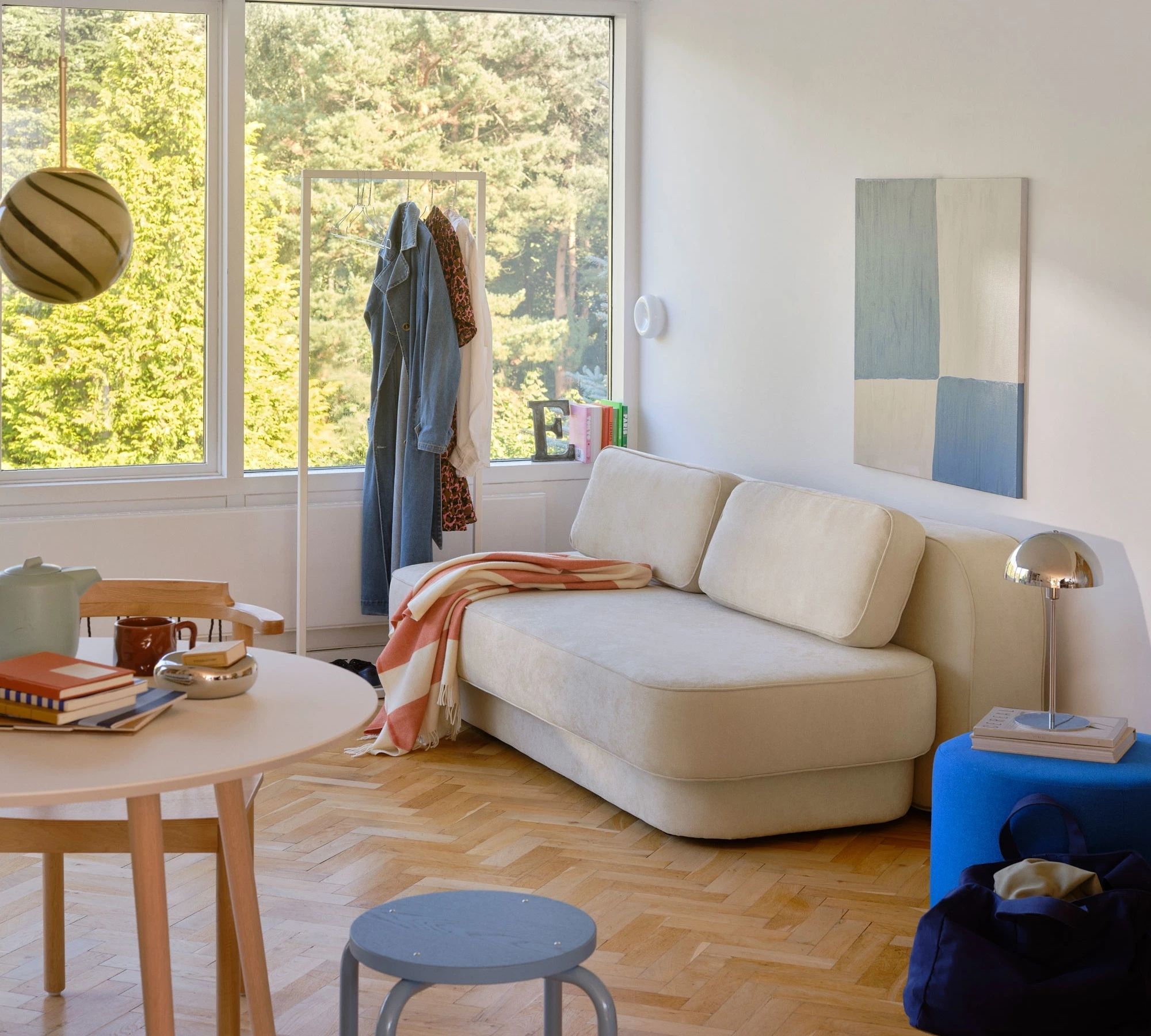 Joy Schlafsofa Form Cream