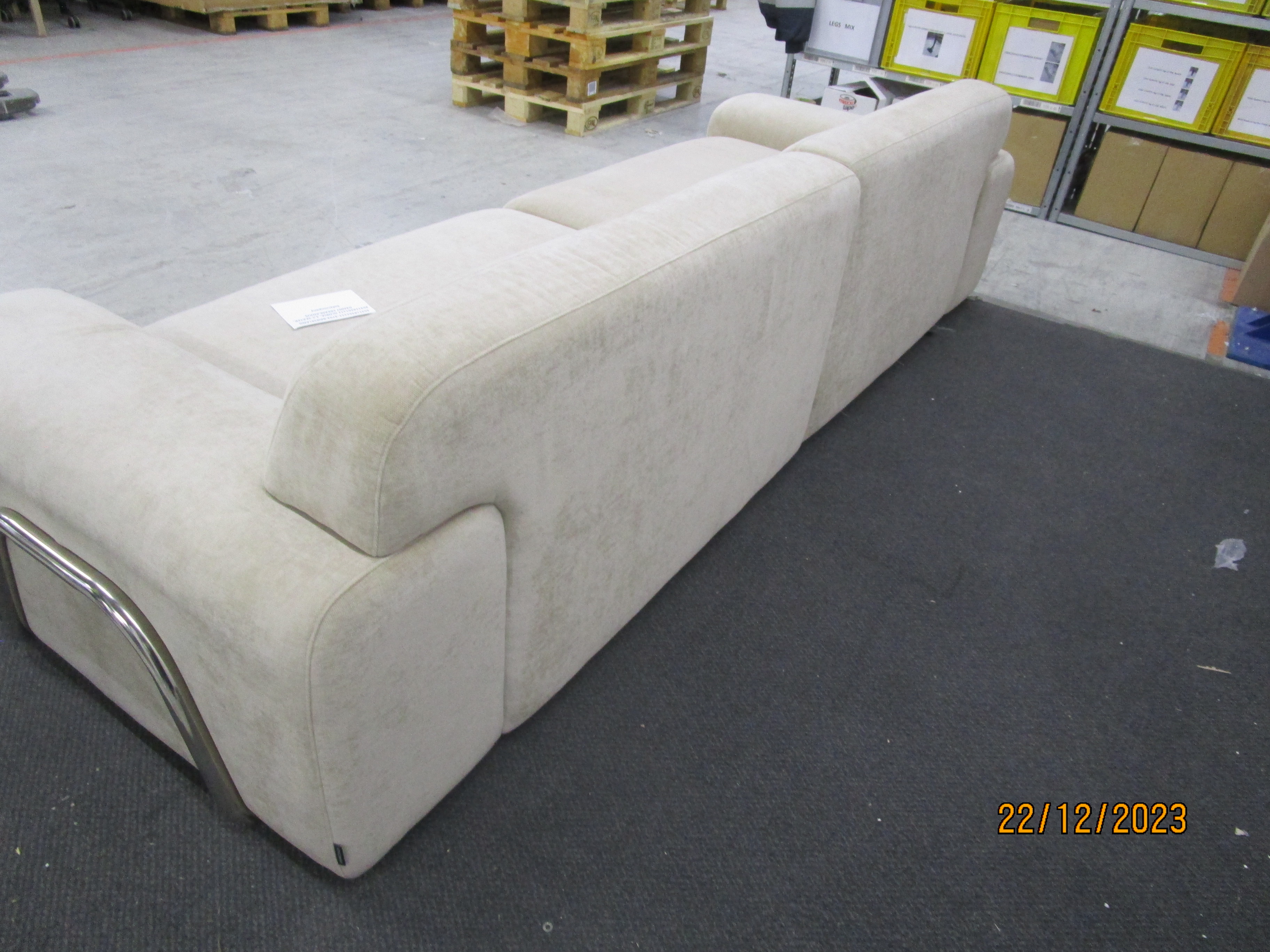 Gloria Sofa 3-Sitzer Danny Cream