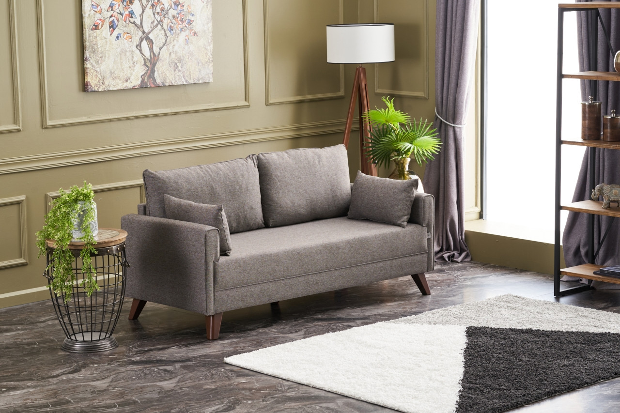 Bella Sofa 2-Sitzer Braun