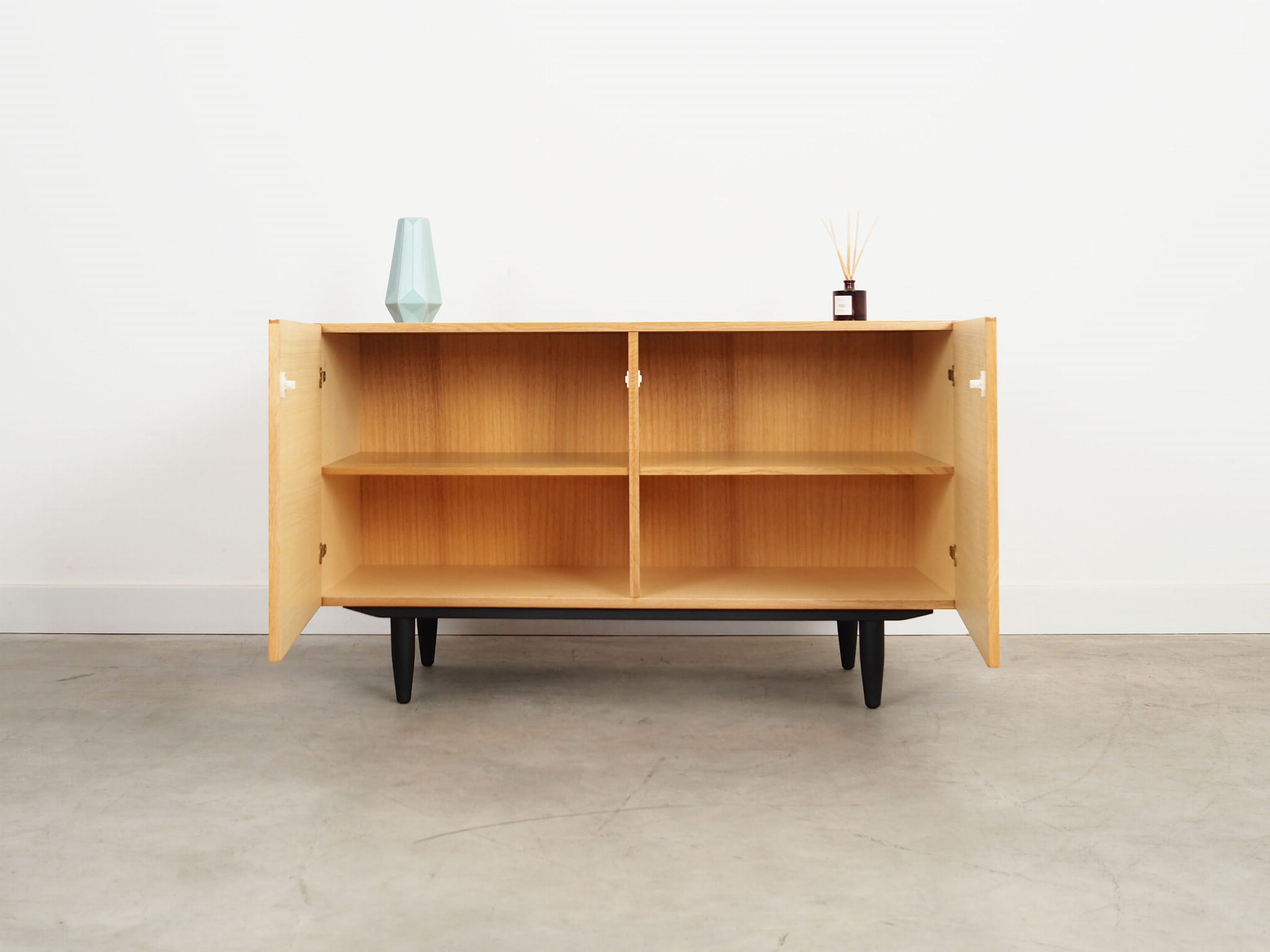 Vintage cabinet wood natural 1970s
