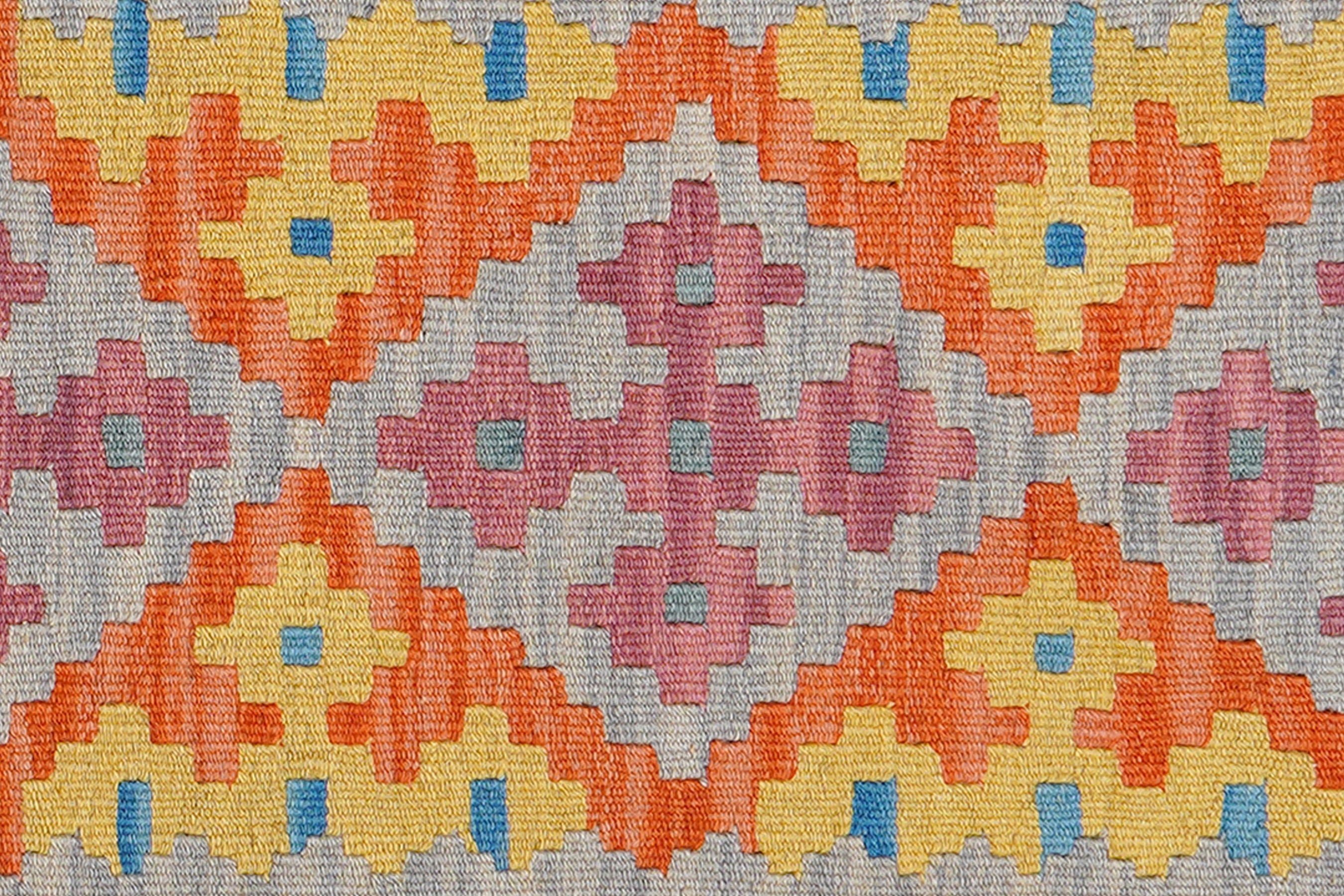 Kilim Gashgai Teppich Mehrfarbig
