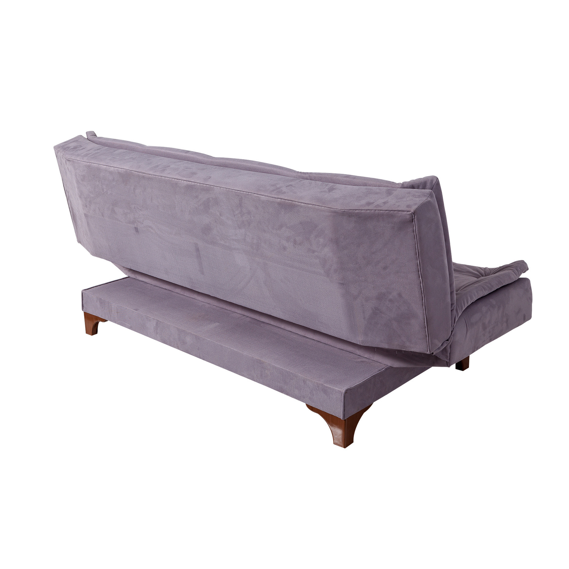 Kelebek Schlafsofa & Sessel Holz Grau