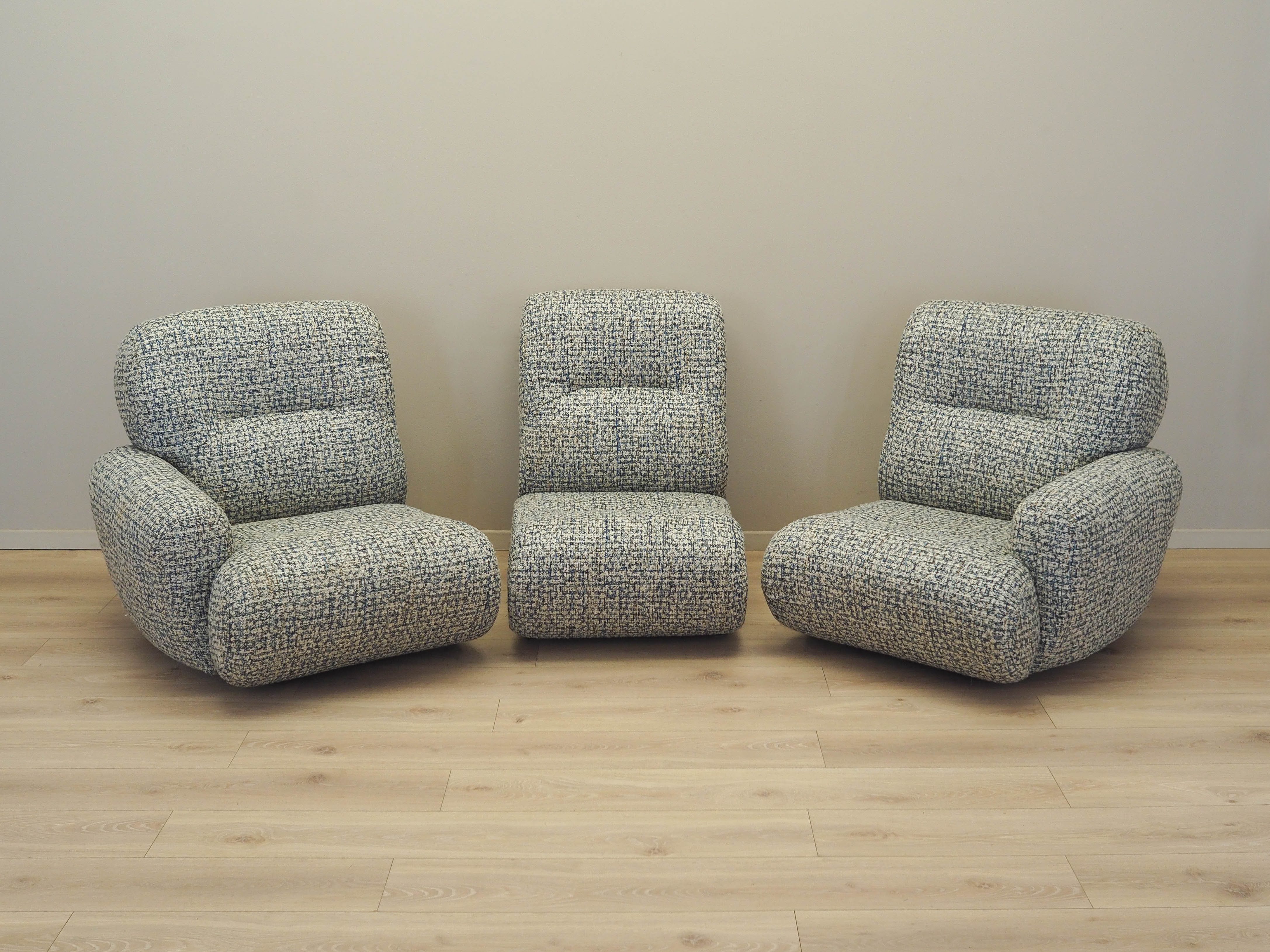 Modulares Sofa 3-teilig 1960er Jahre 