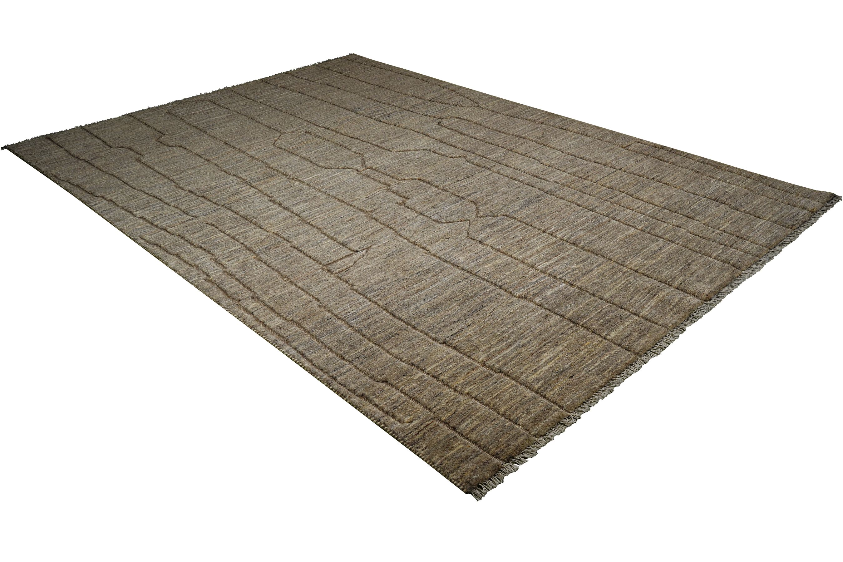 Gabbeh Basi Carpet Brown