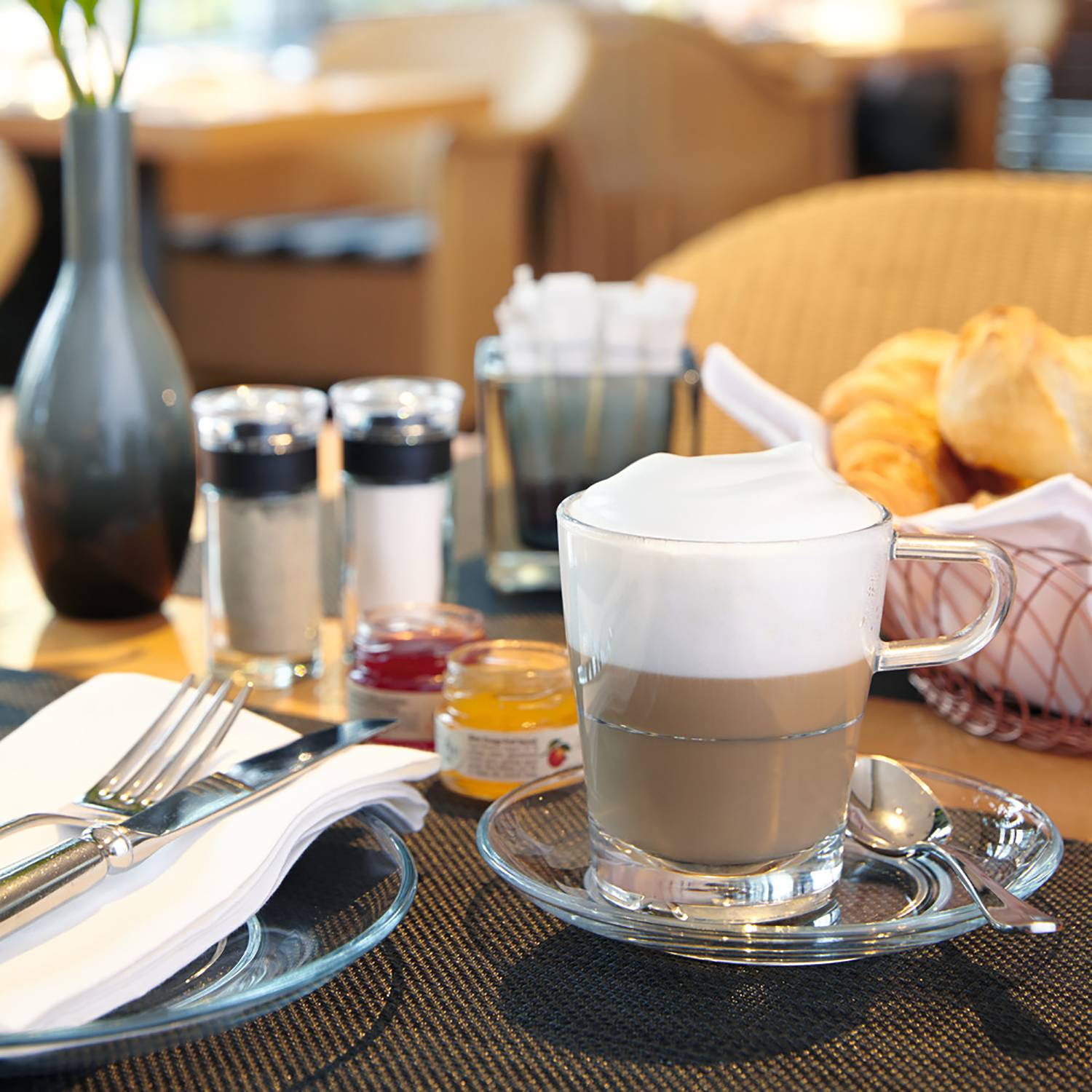 Senso Untertasse 6er-Set Kalk-Natron Glas