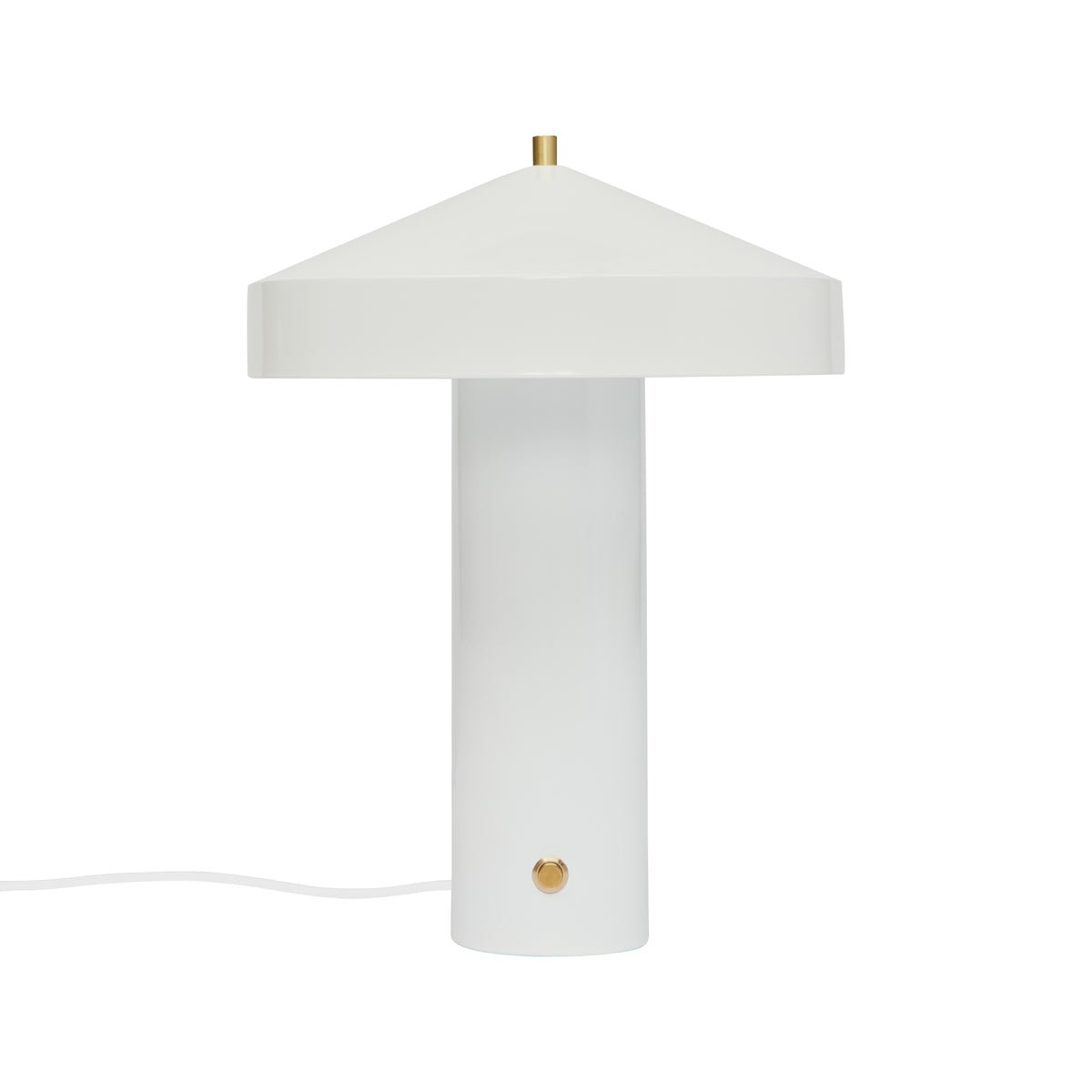 Hatto Table Lamp Metal White