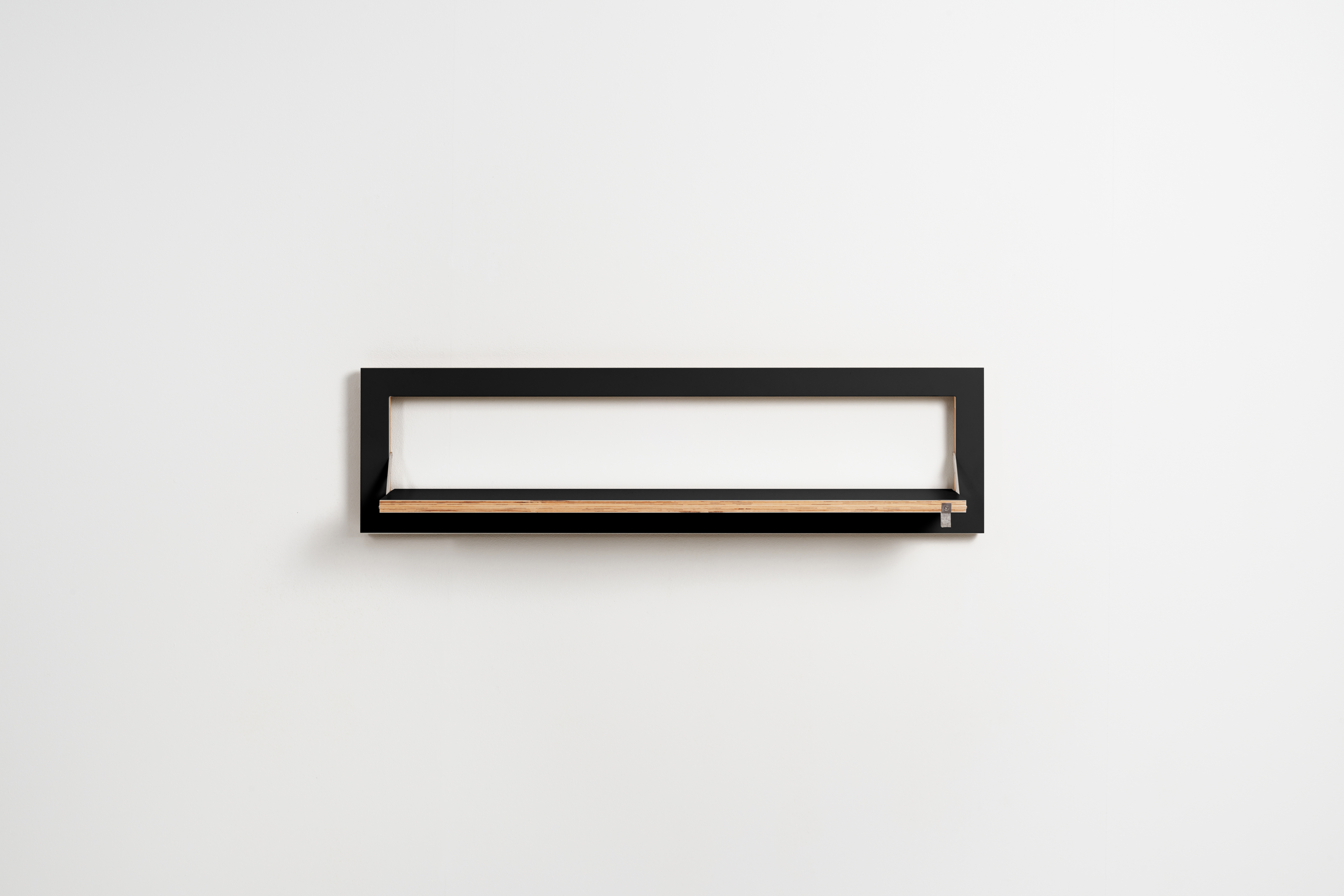 Fläpps Regal Schwarz 100 x 27cm