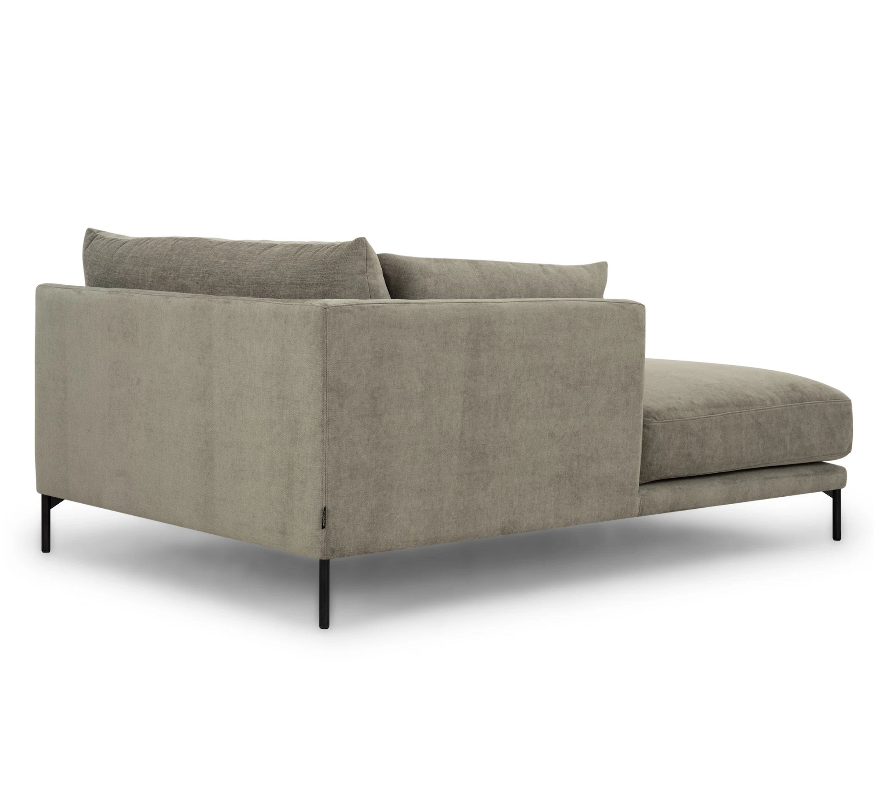 Vincent 1-Sitzer Récamiere Links Planet Grey Green