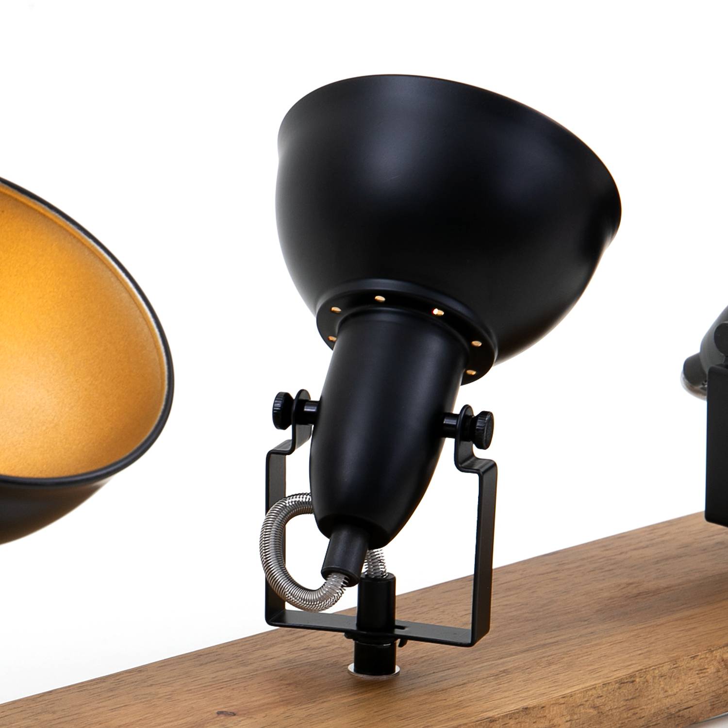 3-Flammig Deckenleuchte Barnim Eisen