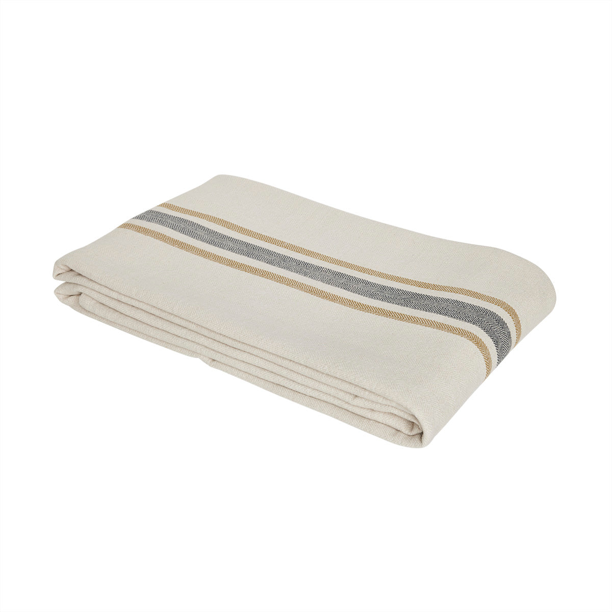 Linu Tischtuch Bio-Baumwolle Creme 200x140cm